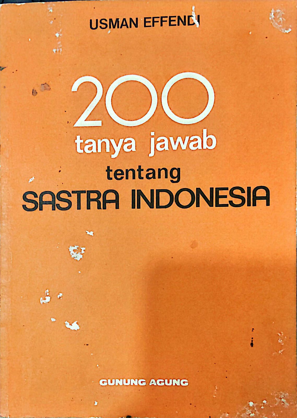 200 Tanya Jawab Tentang Sastra Indonesia