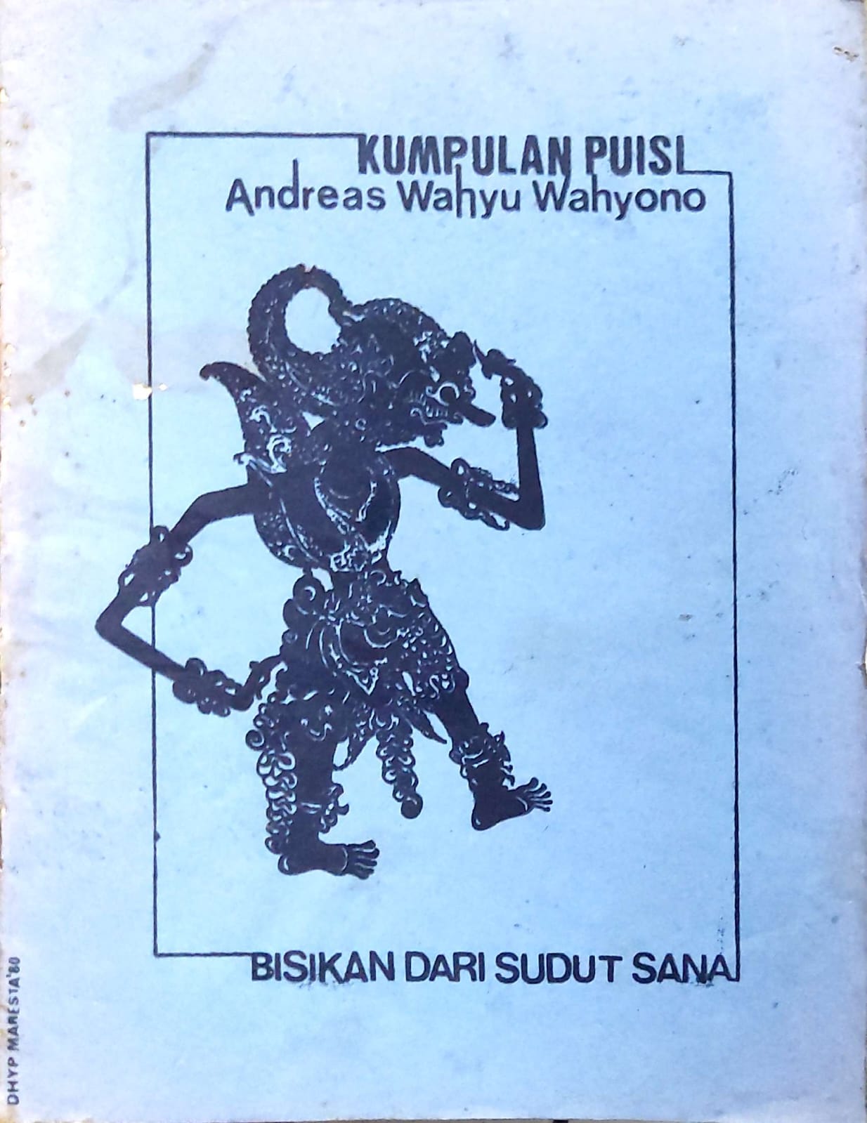 Bisikan dari sudut sana : Kumpulan Puisi