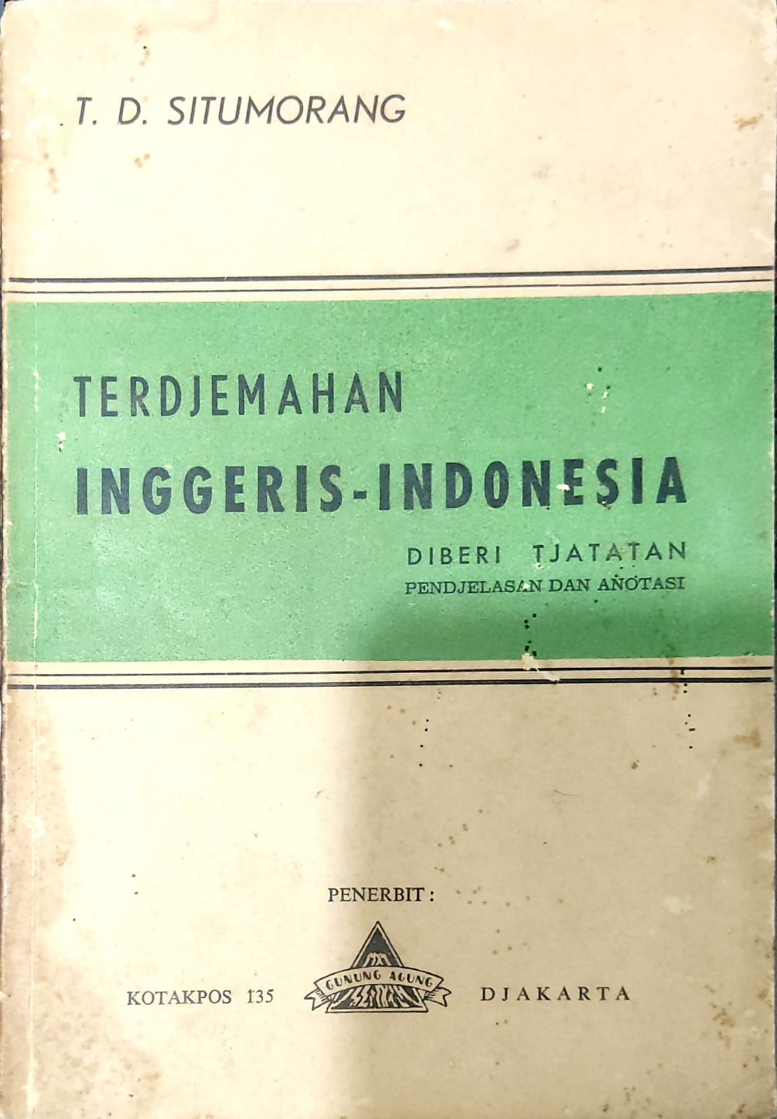 Terdjemahan Inggeris - Indonesia