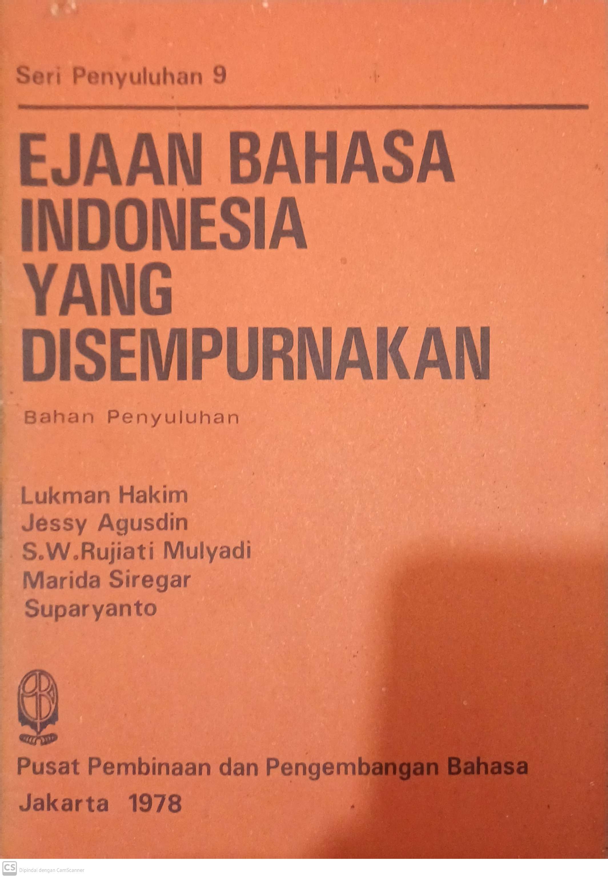 Ejaan bahasa indonesia yang disempurnakan