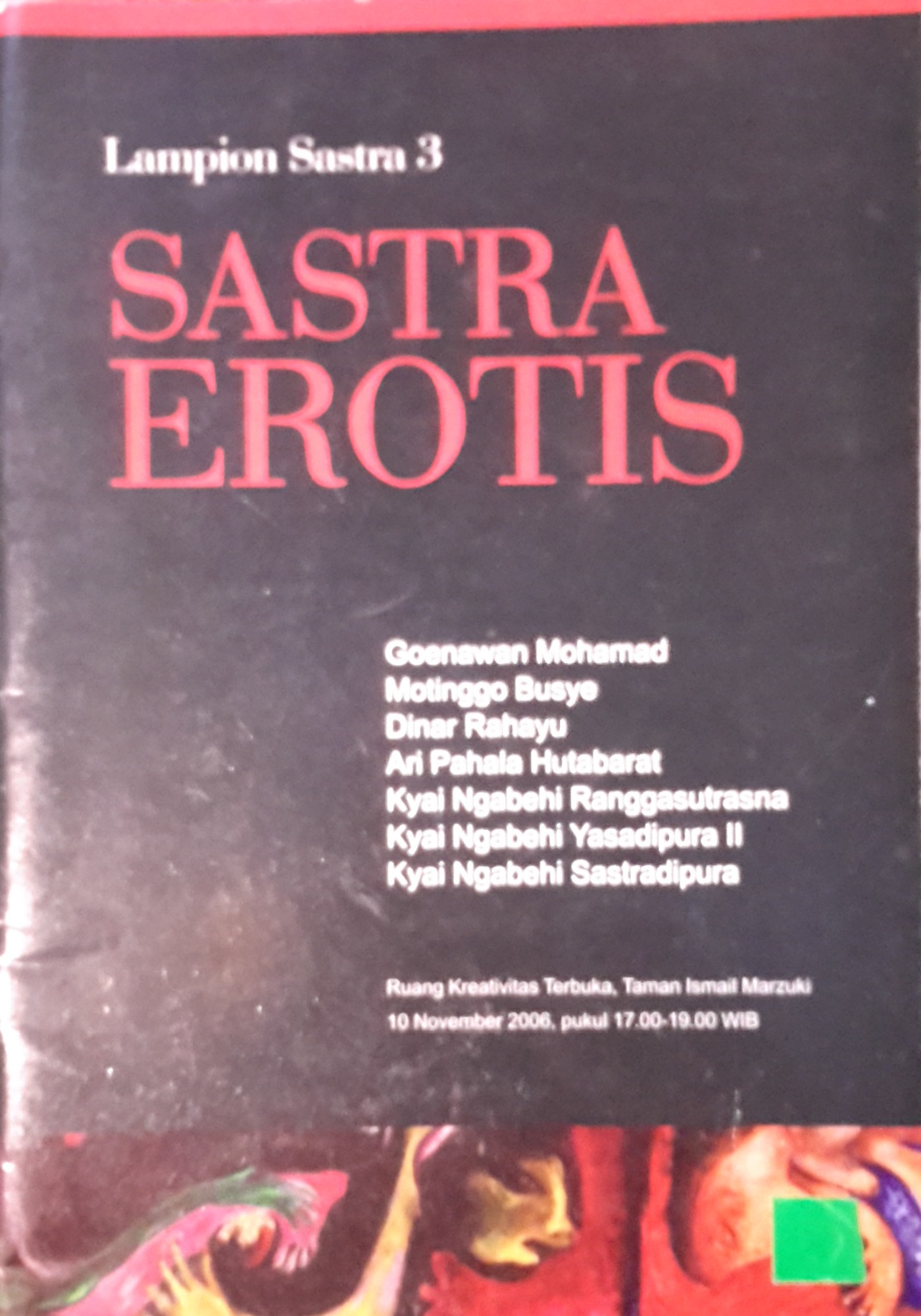Sastra erotis : lampion sastra 3