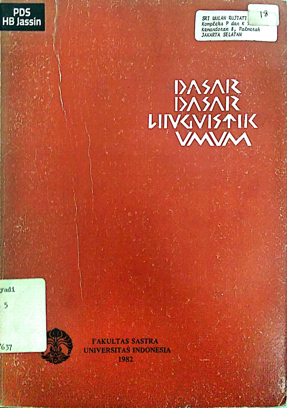 Dasar Dasar Linguistik Umum