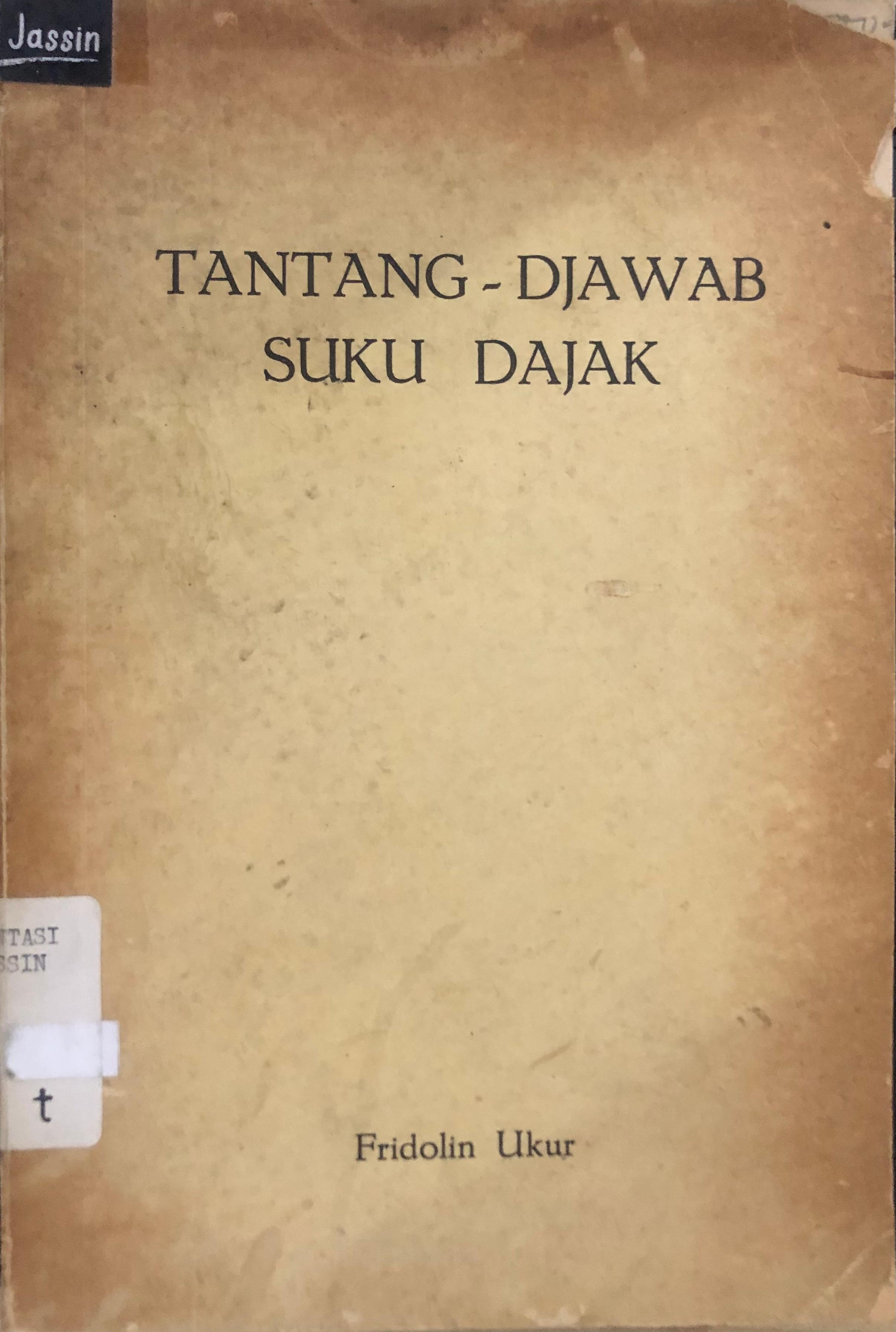 Tantang - Djawab Suku Dajak