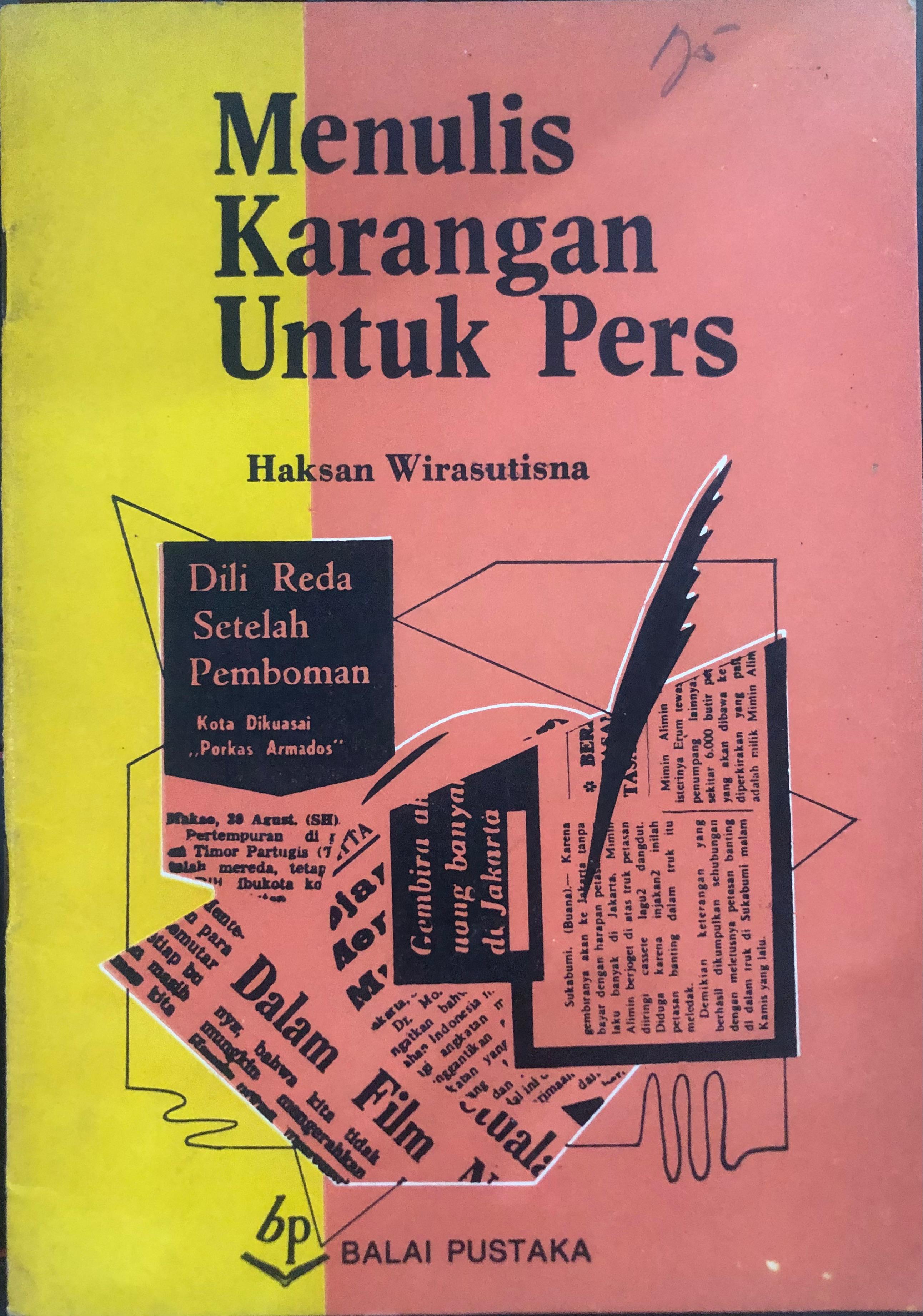 Menulis karangan untuk pers