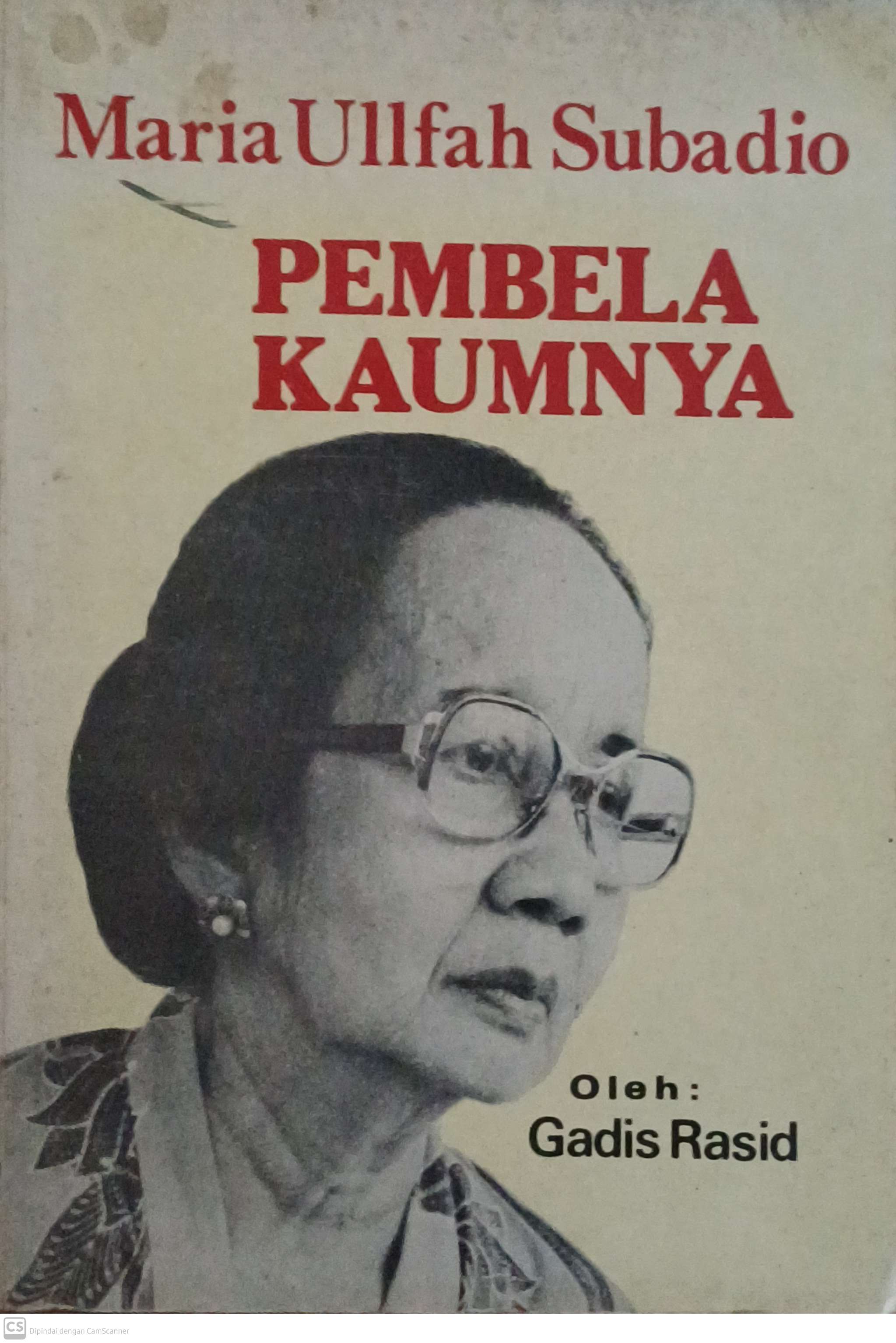 Maria Ullfah Subadio pembela kaumnya