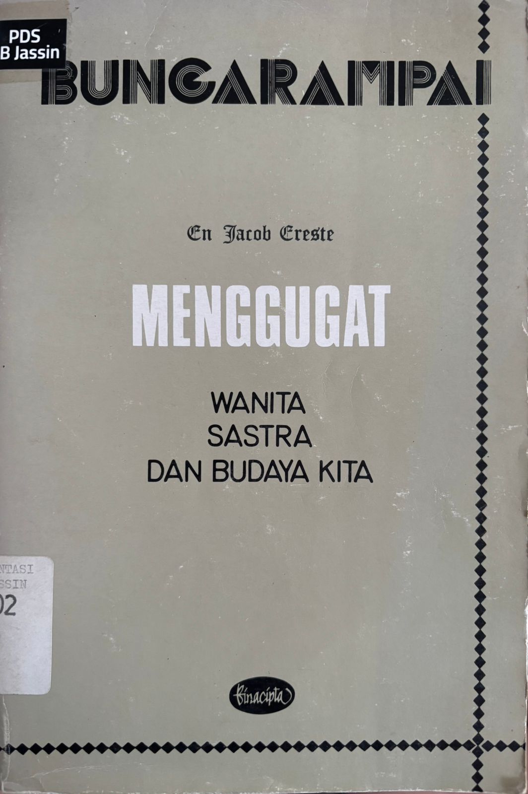 Bunga Rampai Menggugat Wanita, Sastra, dan Budaya Kita