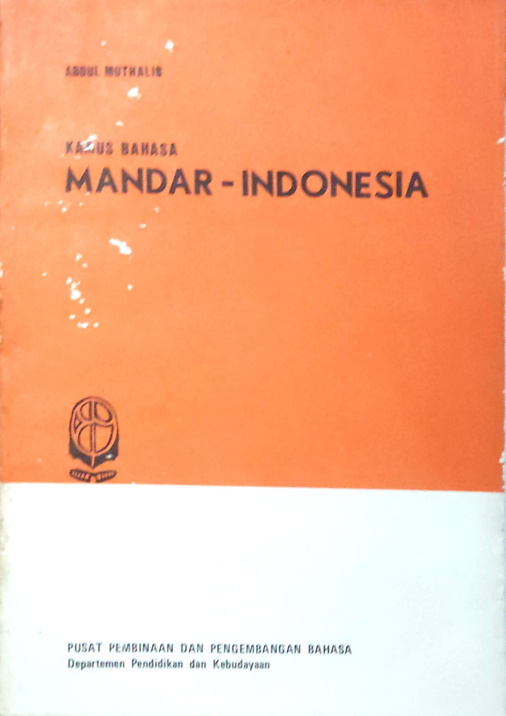 Kamus Bahasa Mandar - Indonesia