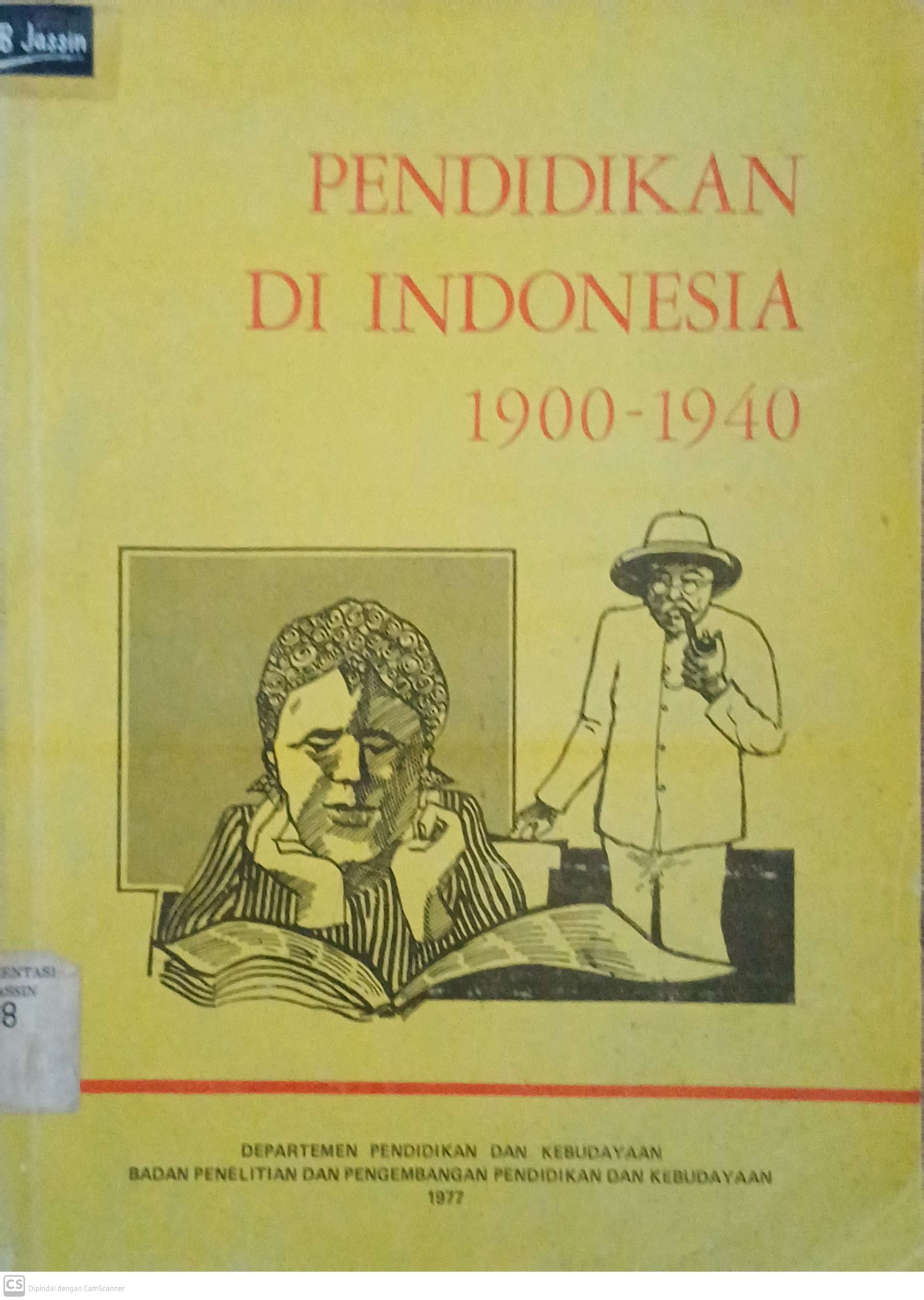 Pendidikan di Indonesia 1900-1940
