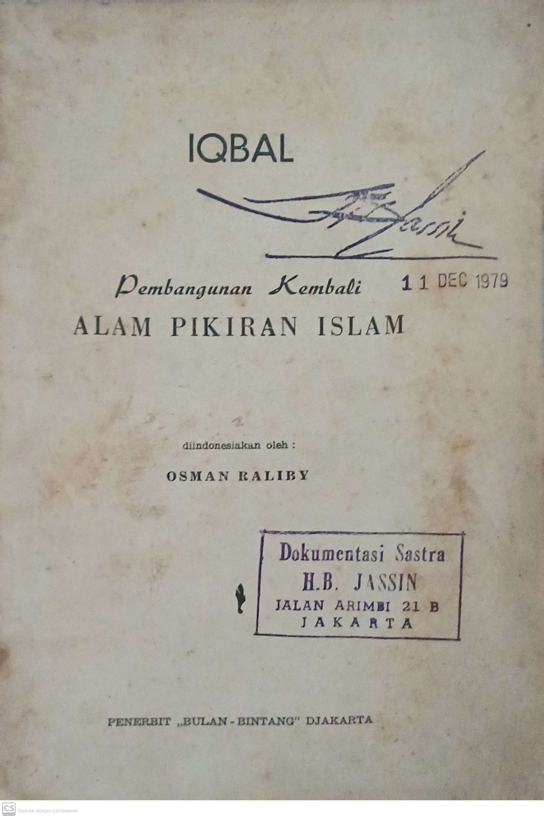 Pembangunan kembali alam pikiran islam