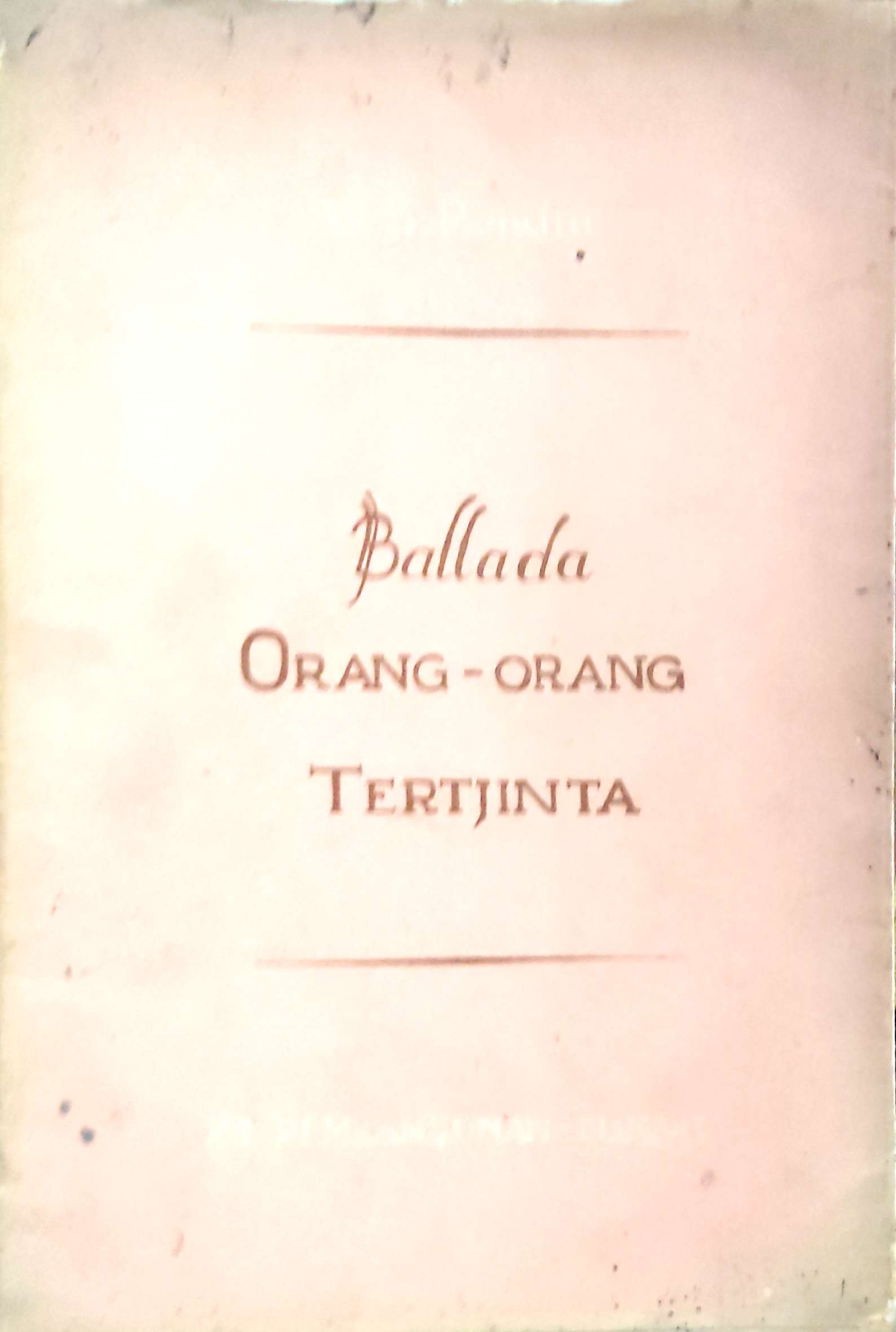 Ballada orang-orang tertjinta