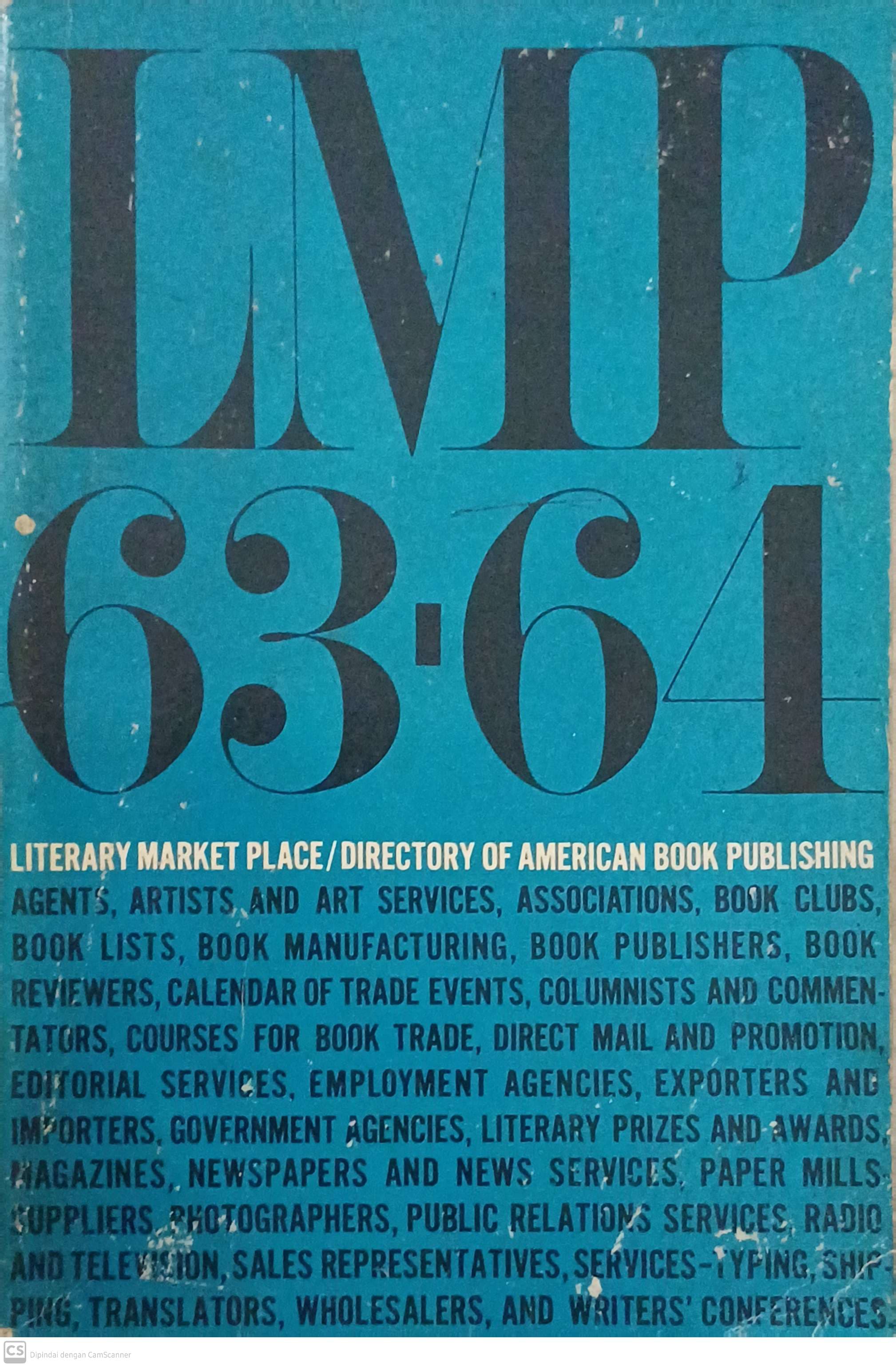 Literary Market Place : 1963-1964 Edition