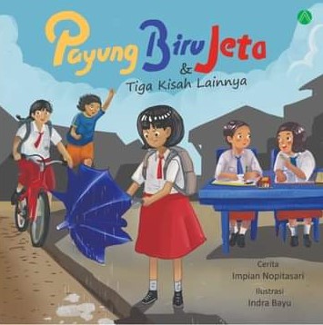 Payung biru jeta