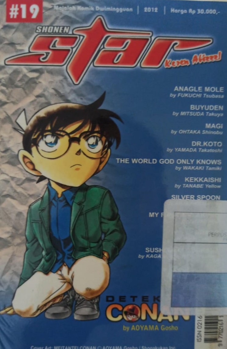SHONEN star #19 tahun 2012 : Majalah Komik Dwimingguan