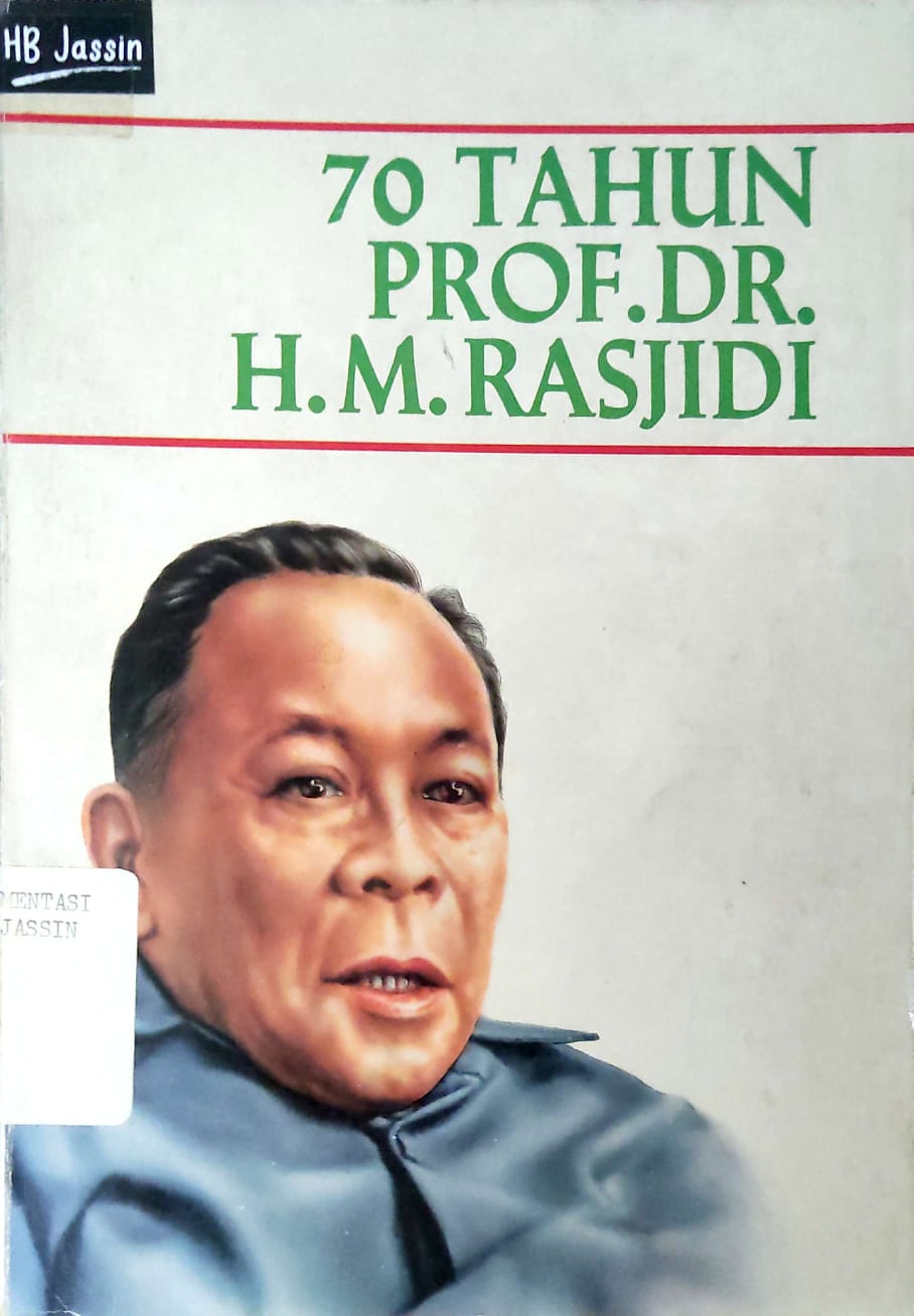 70 Tahun Prof. Dr. H. M. Rasjidi