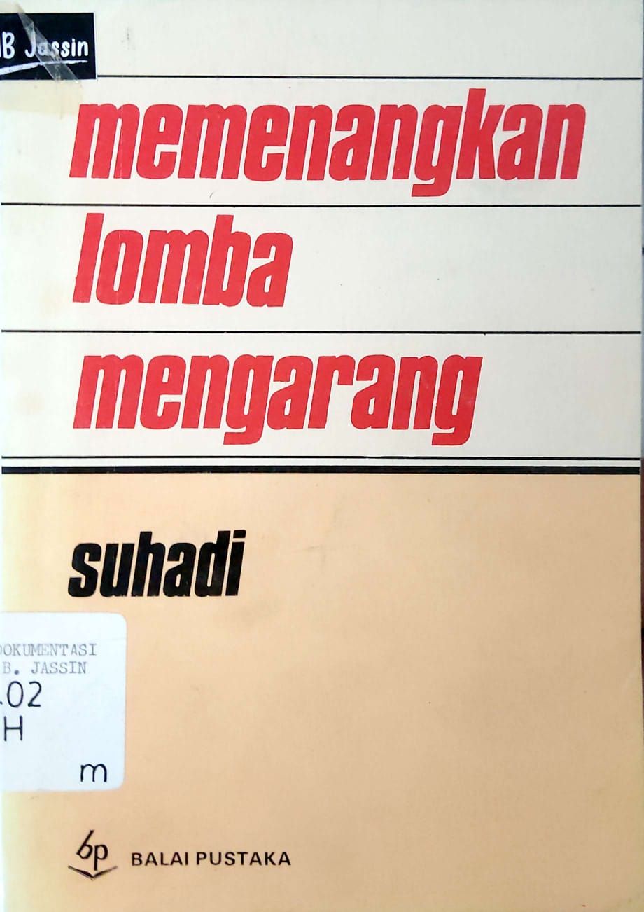 Memenangkan Lomba Pengarang