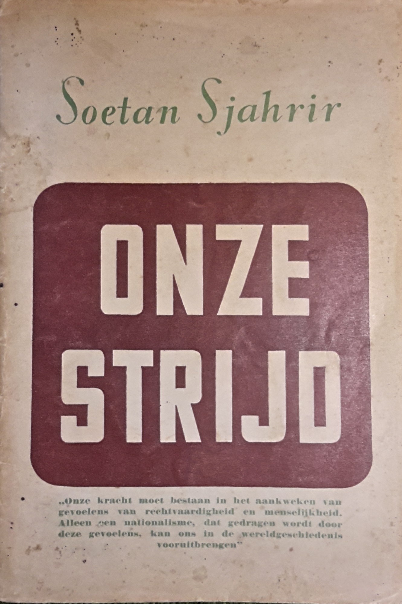 Onze Strijd