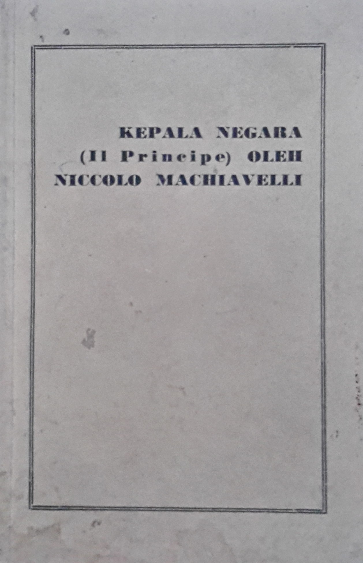 Kepala Negara : 11 Principe