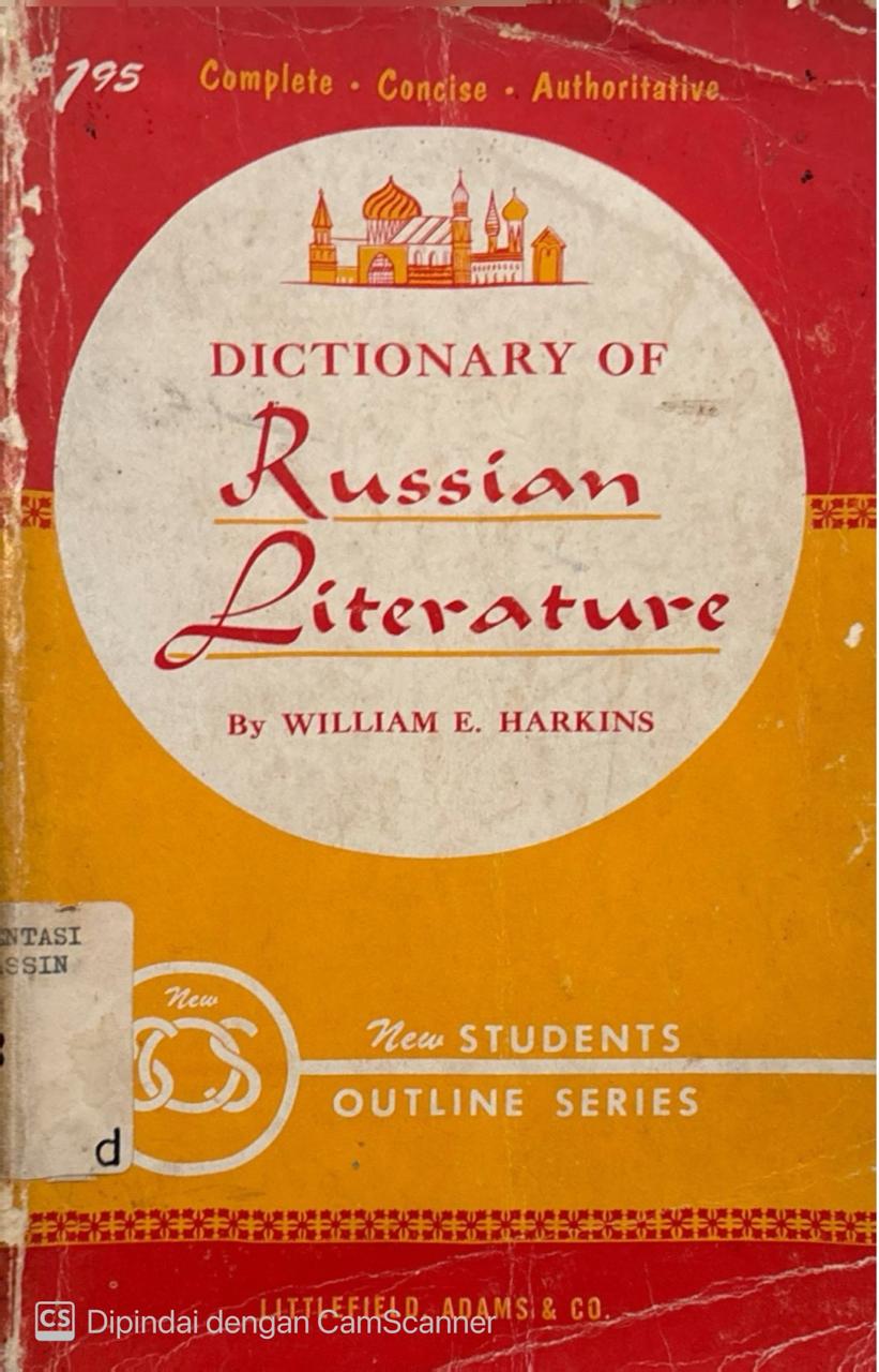 Dictionary of Russian Literature
