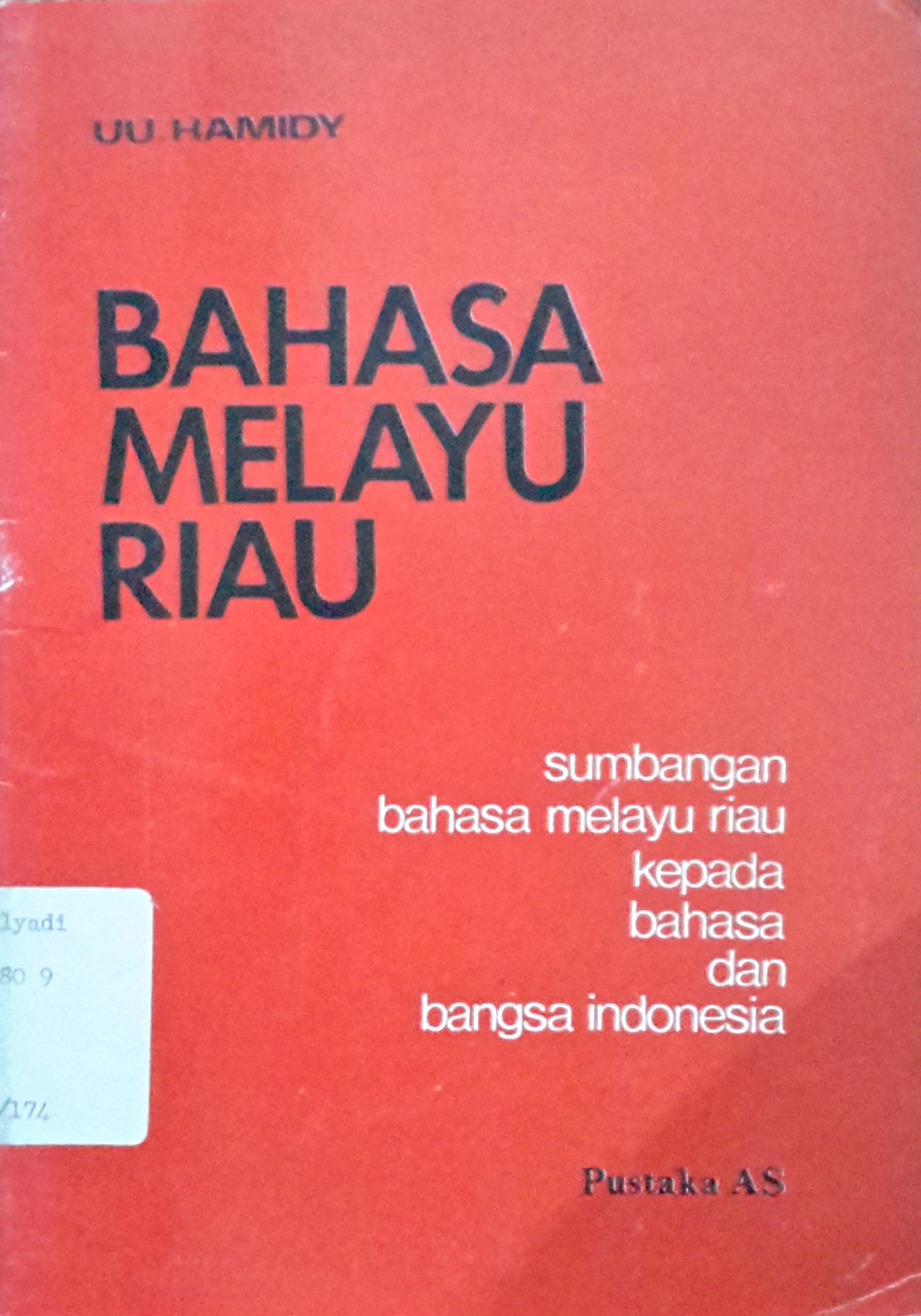 Bahasa melayu Riau