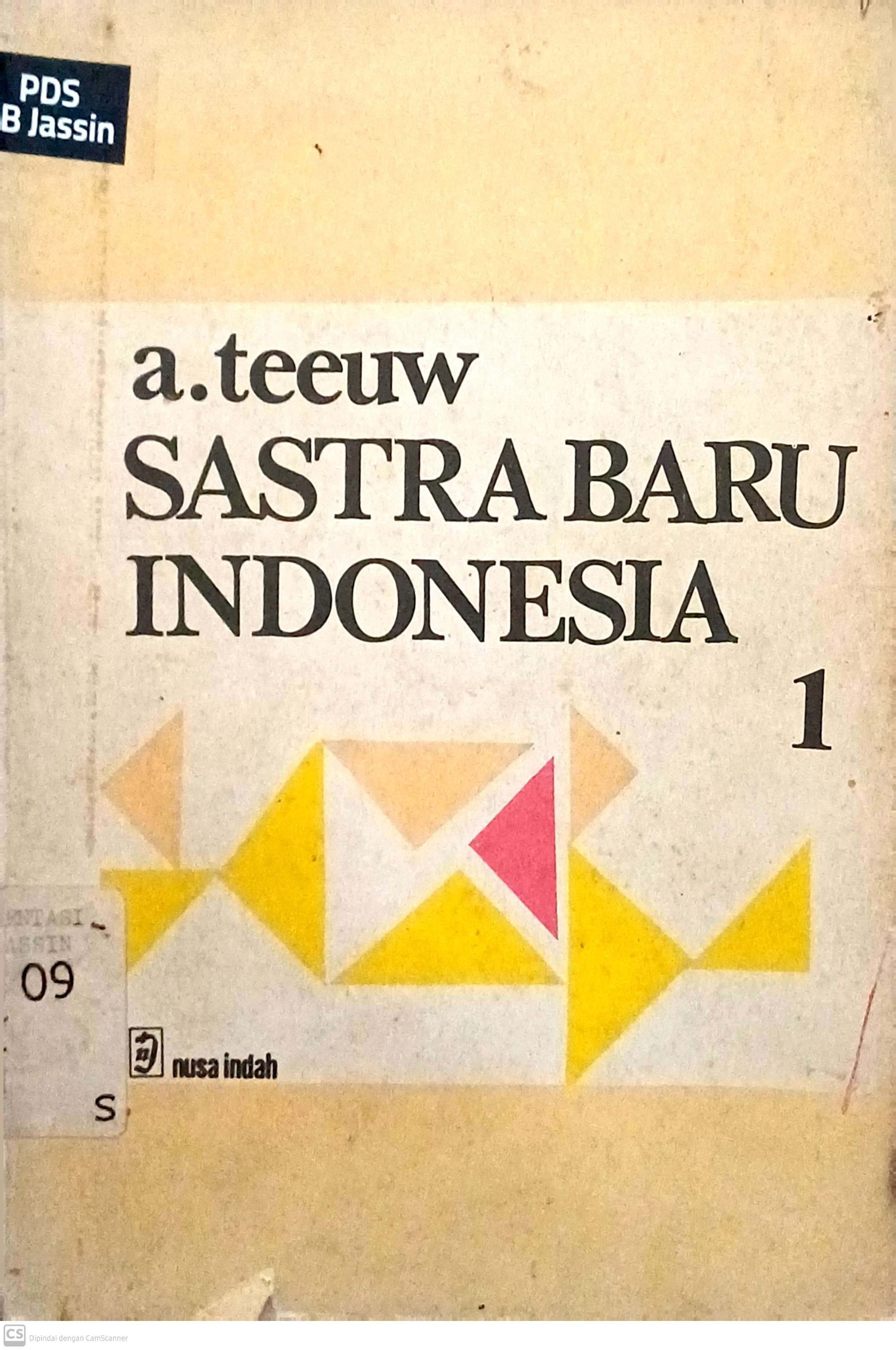 Sastra Baru Indonesia 1