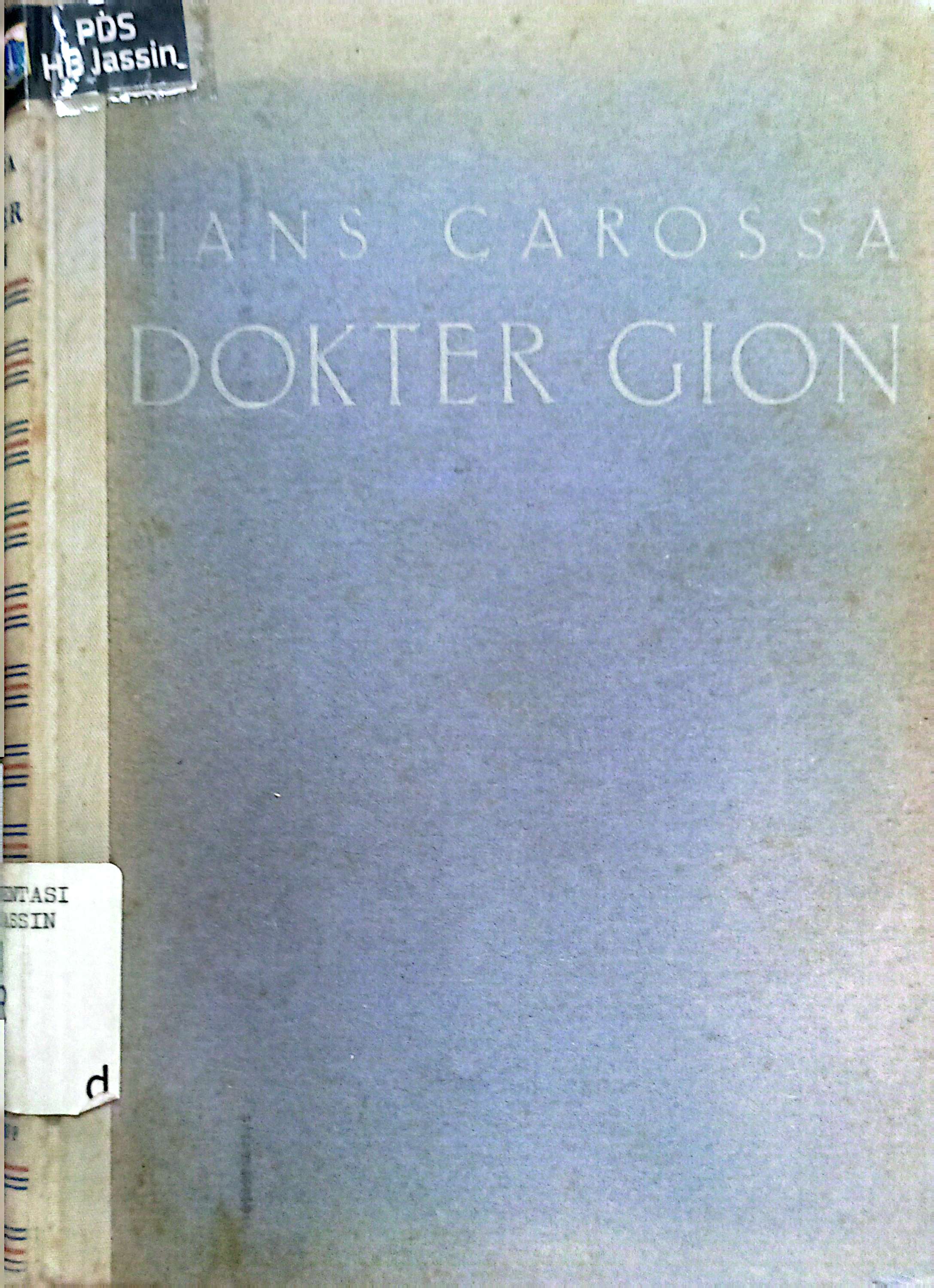 Dokter Gion / Hans Carossa