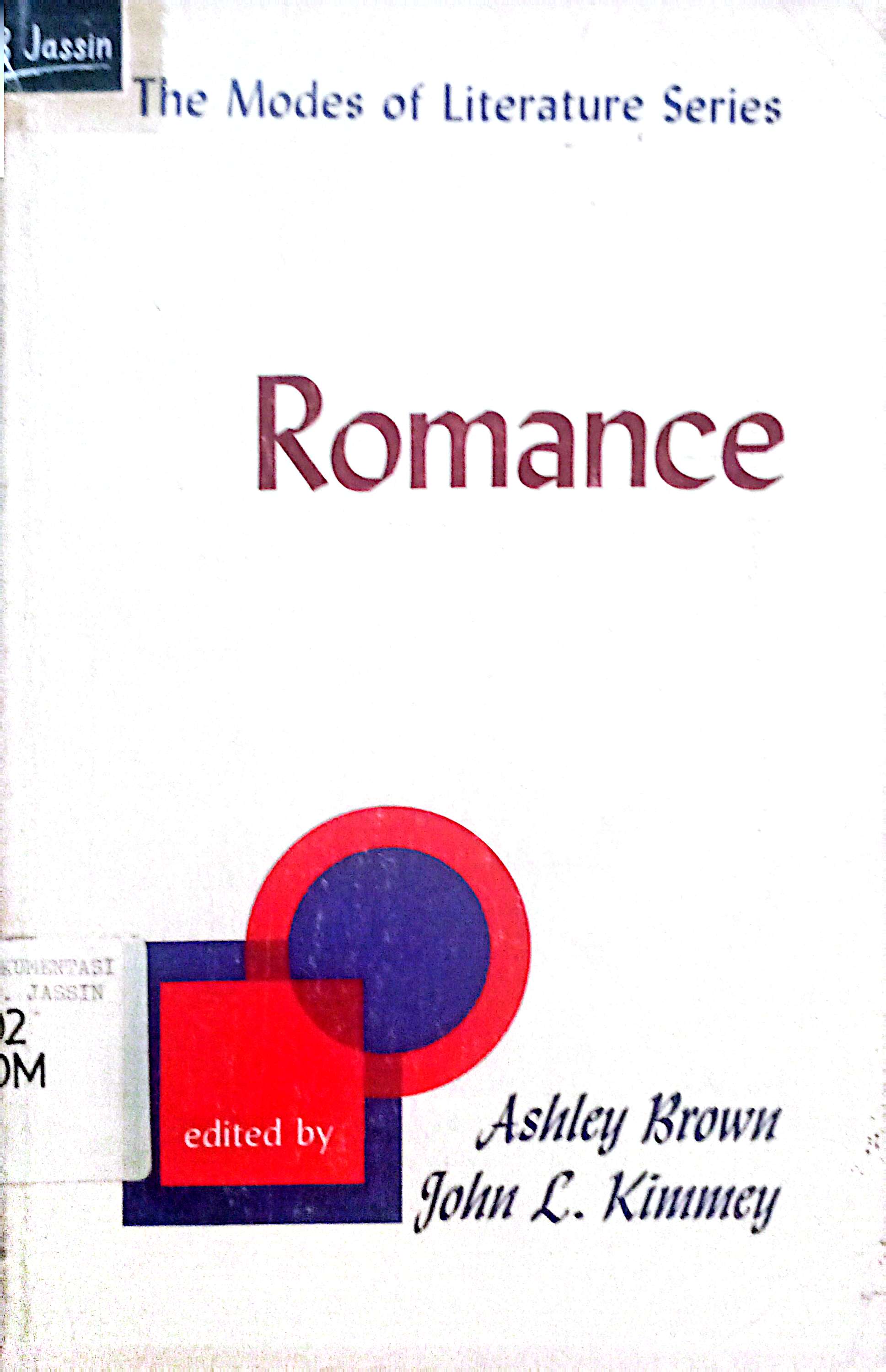 Romance : The Modes Of Literature Series