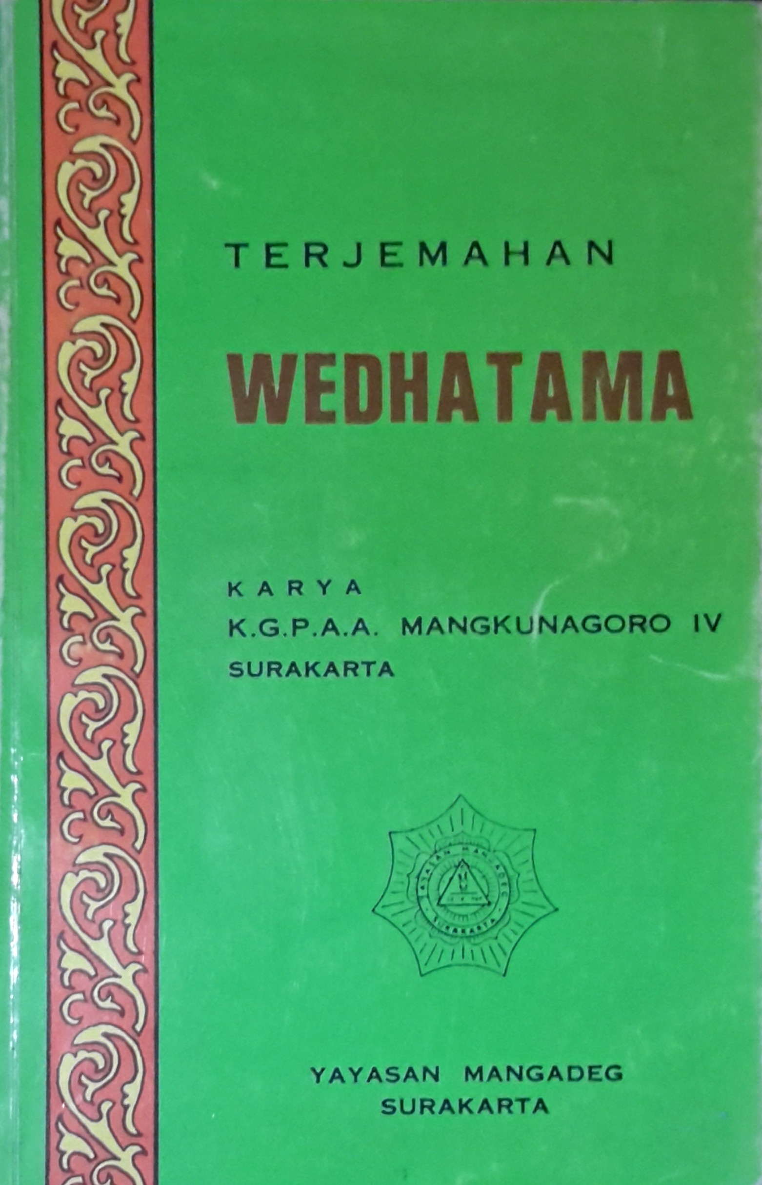 Terjemahan Wedhatama