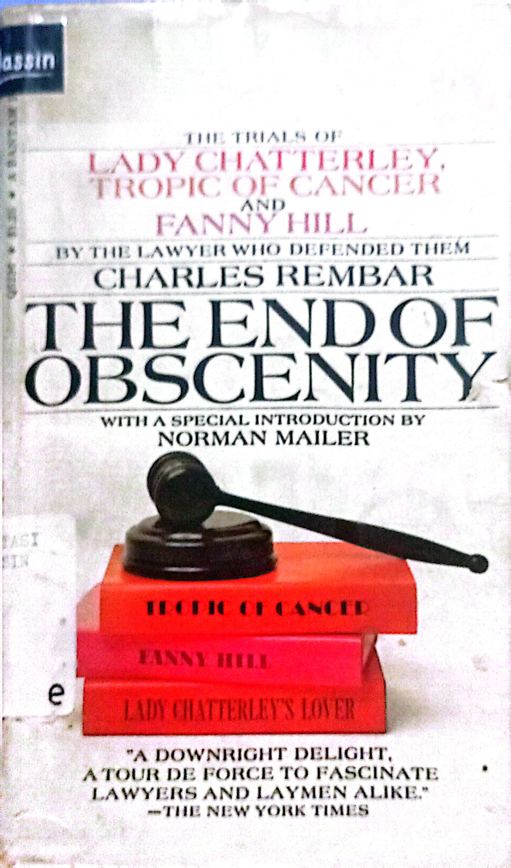 The End of Obscenity