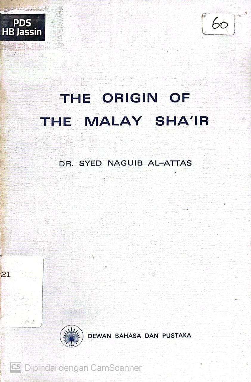 The Origin of The Malay Sha'ir