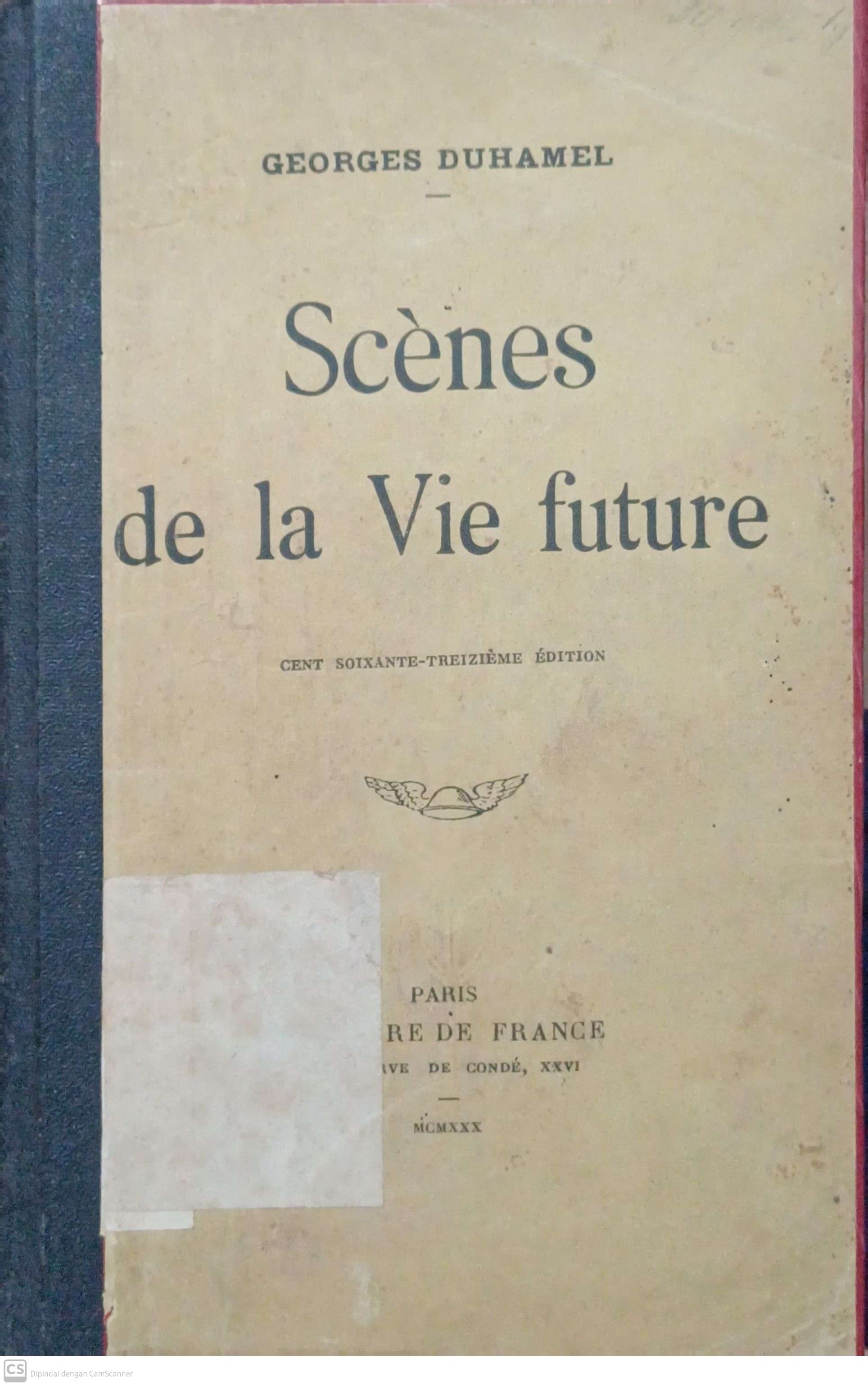 Scenes De La Vie Future
