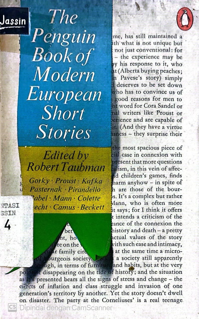 The Penguin Book of Modern European Short Stories