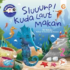 Sluuurp! Kuda Laut Makan. Seri Hewan Laut