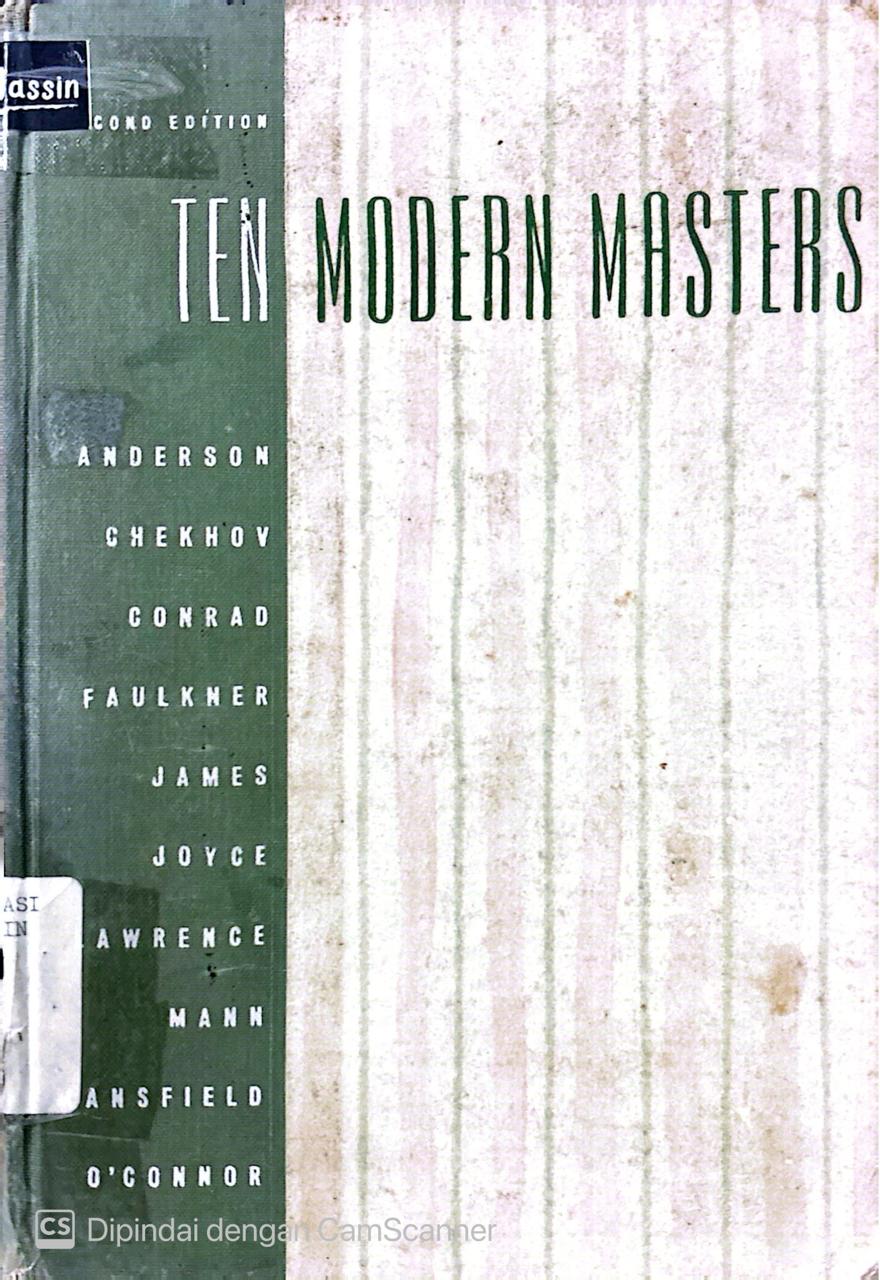 Ten Modern Masters : An Anthology of The Short Story