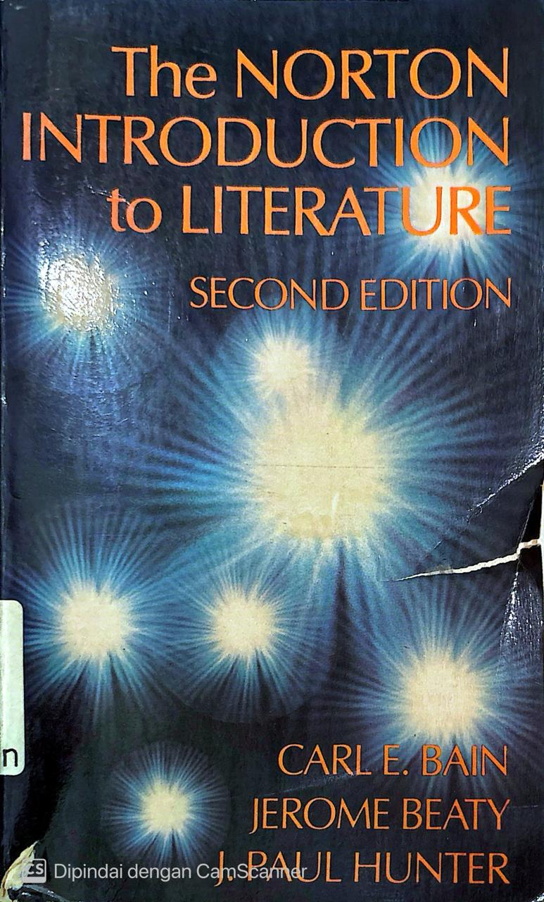 The Norton Introduction to Literature Second Edition