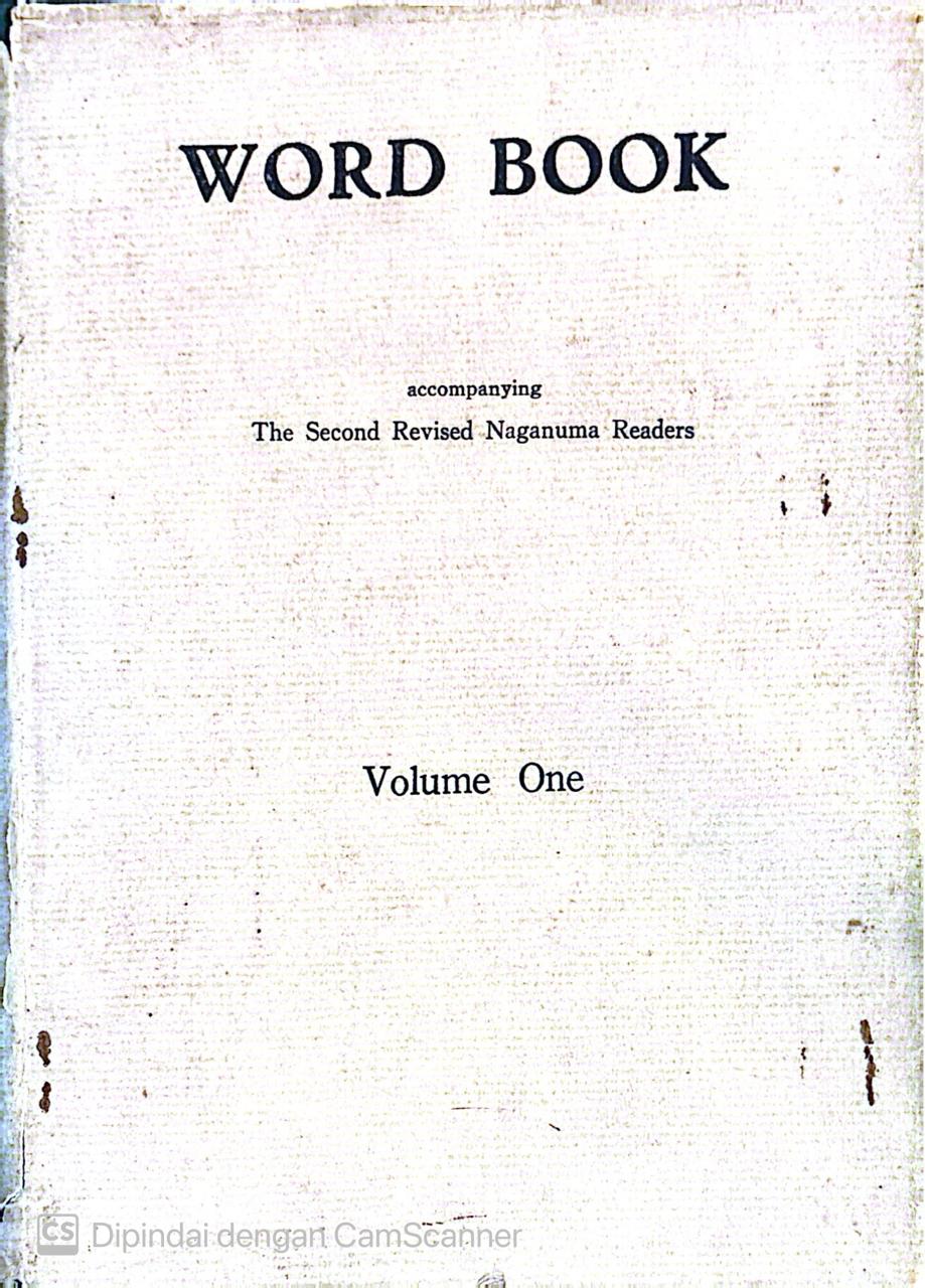 Word Book : Volume one