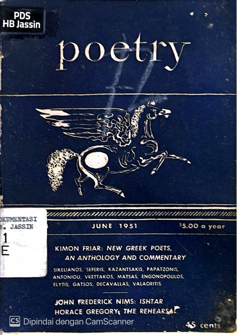 Poetry For June 1951