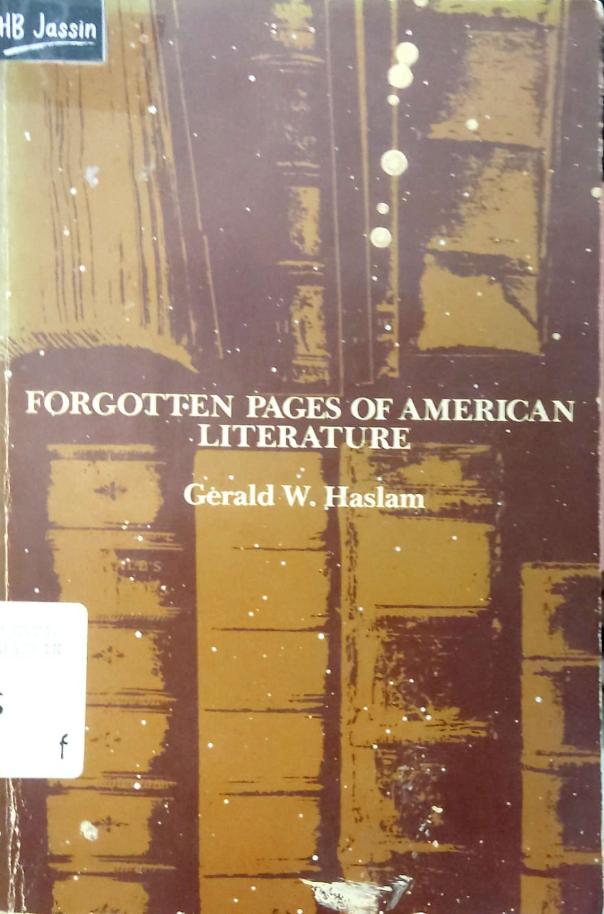 Forgotten Pages of American Literature