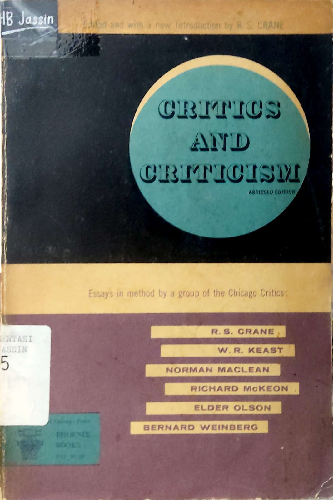 Critics and Criticsm