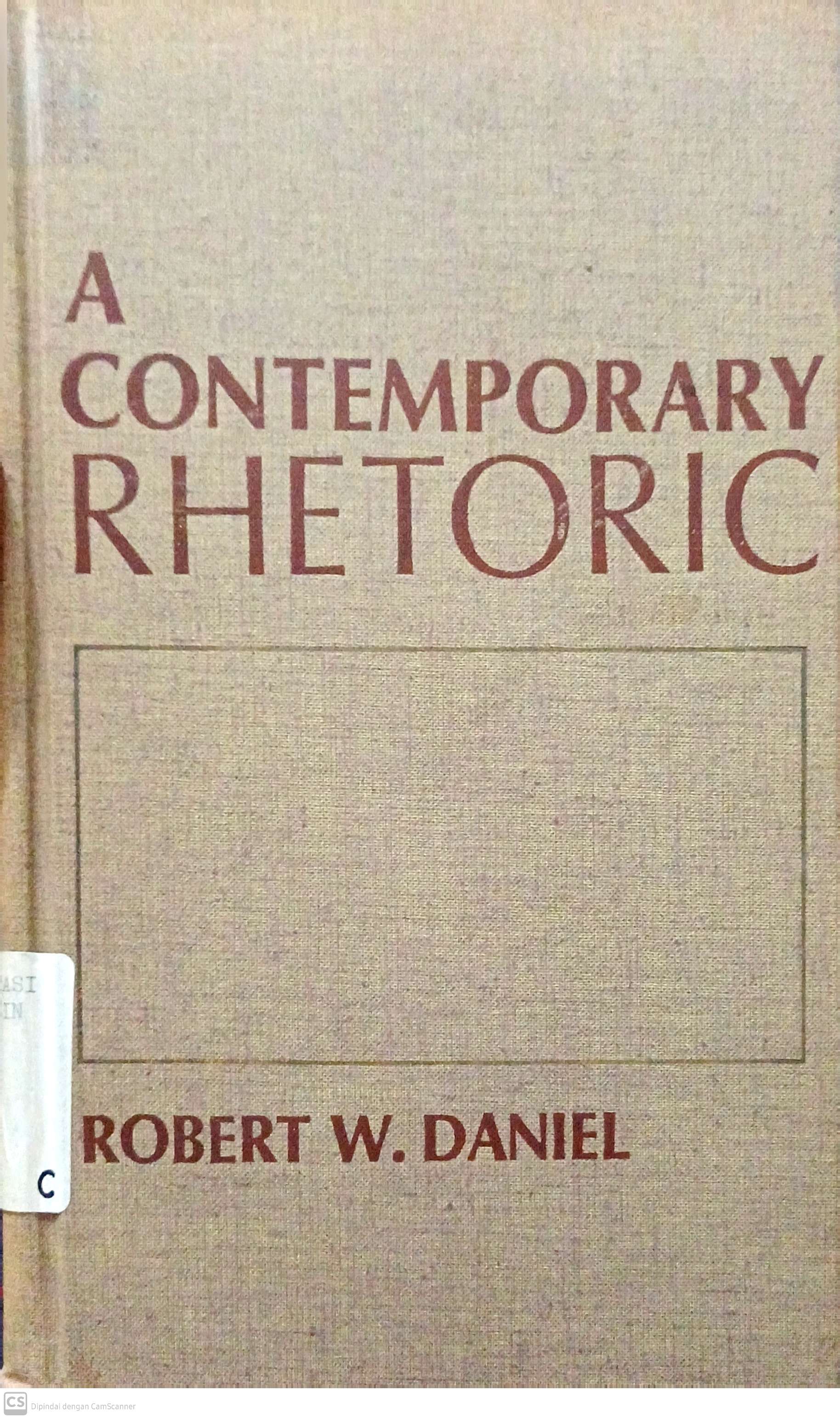 A Contemptorary Rectoric