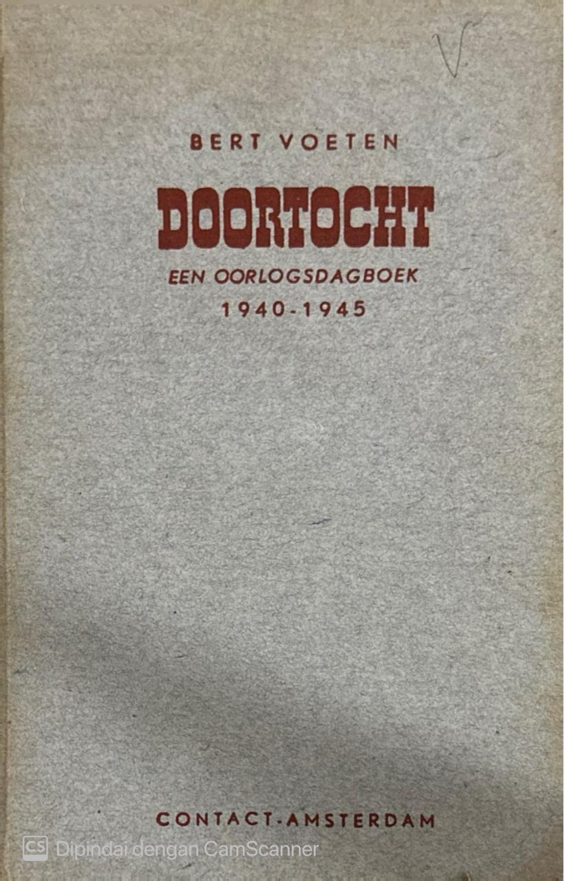 Doortocht : Een Oorlogsdagboek