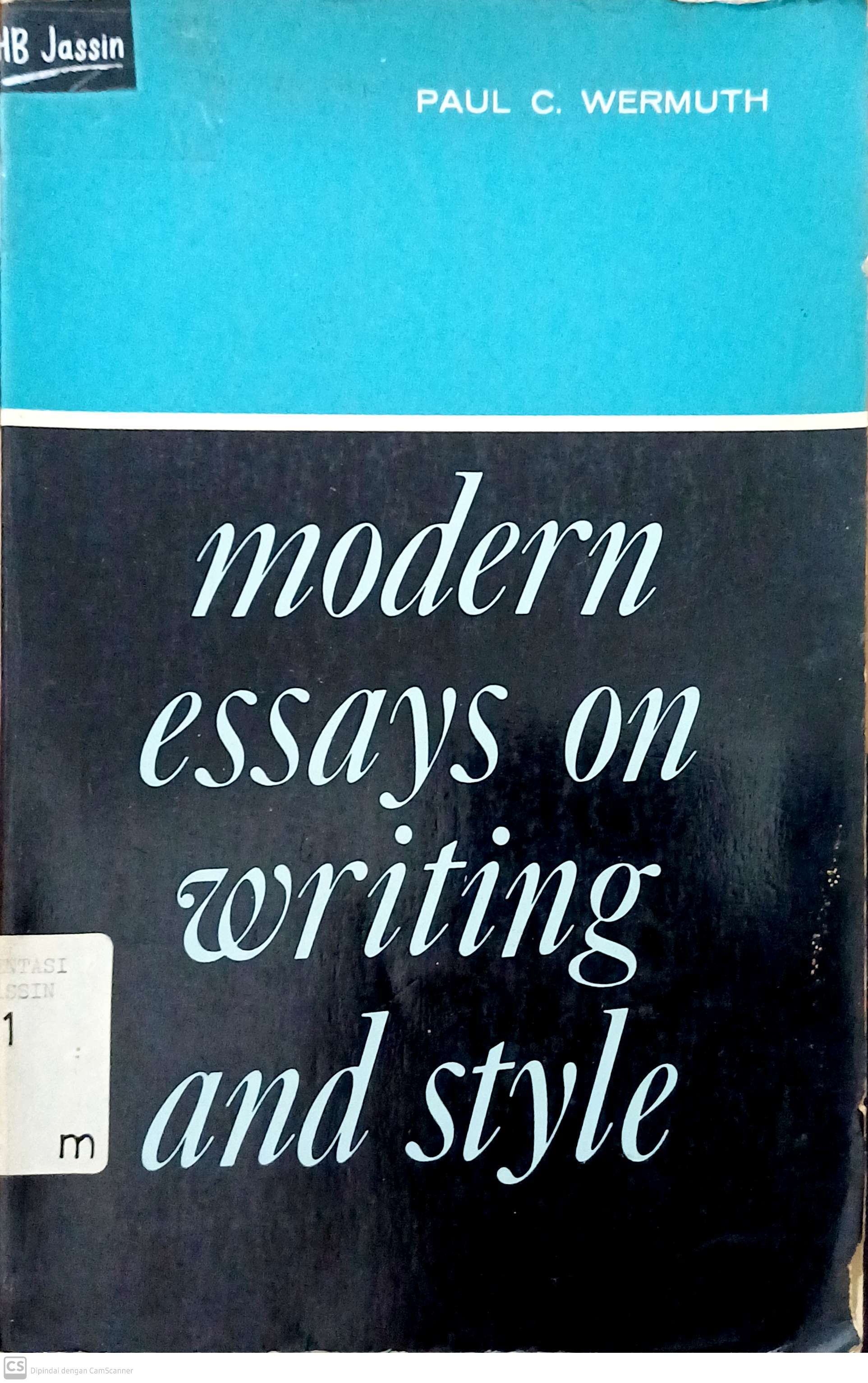 Modern Essays on Writing and Style