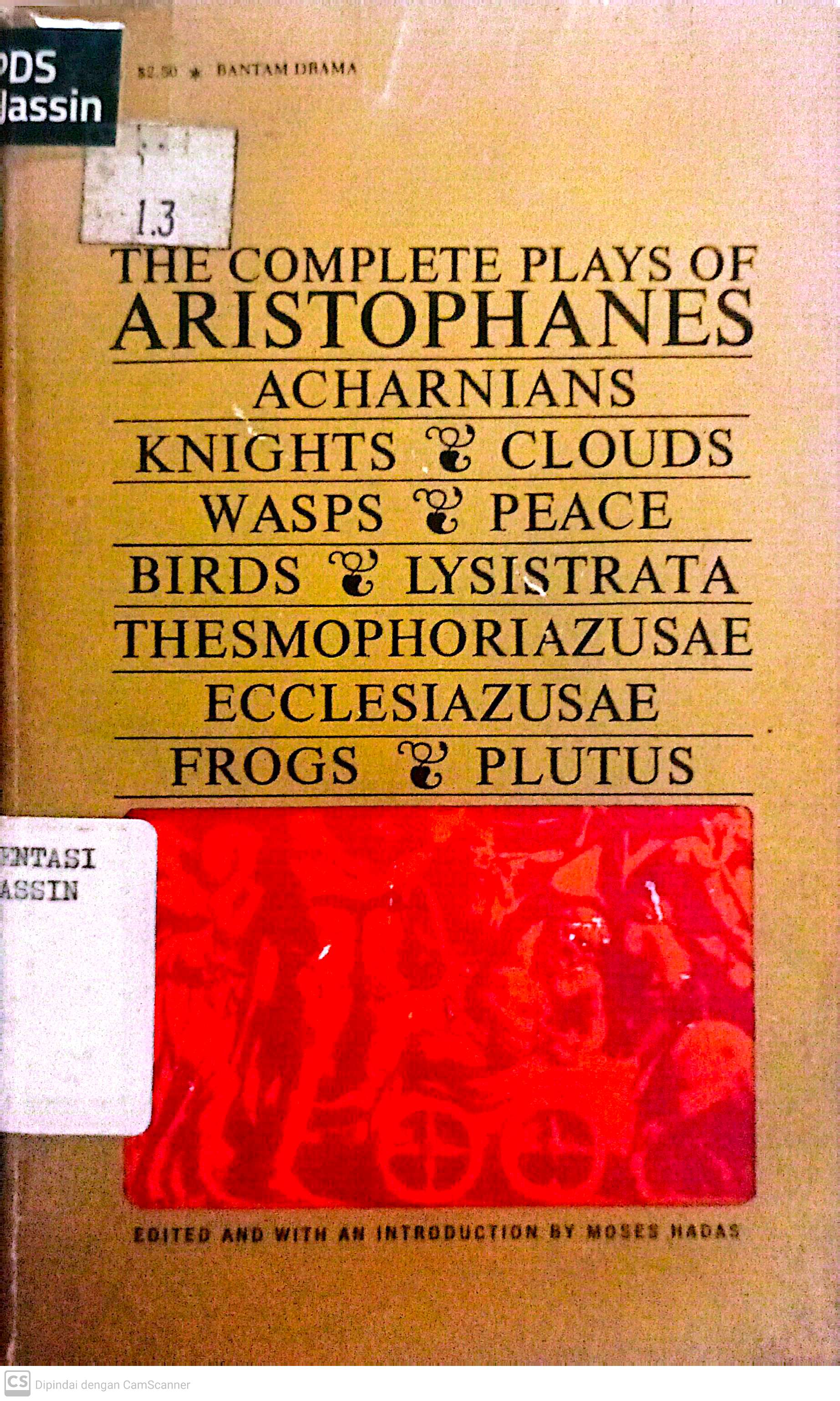 The Complete Plays Of Aristhophanes