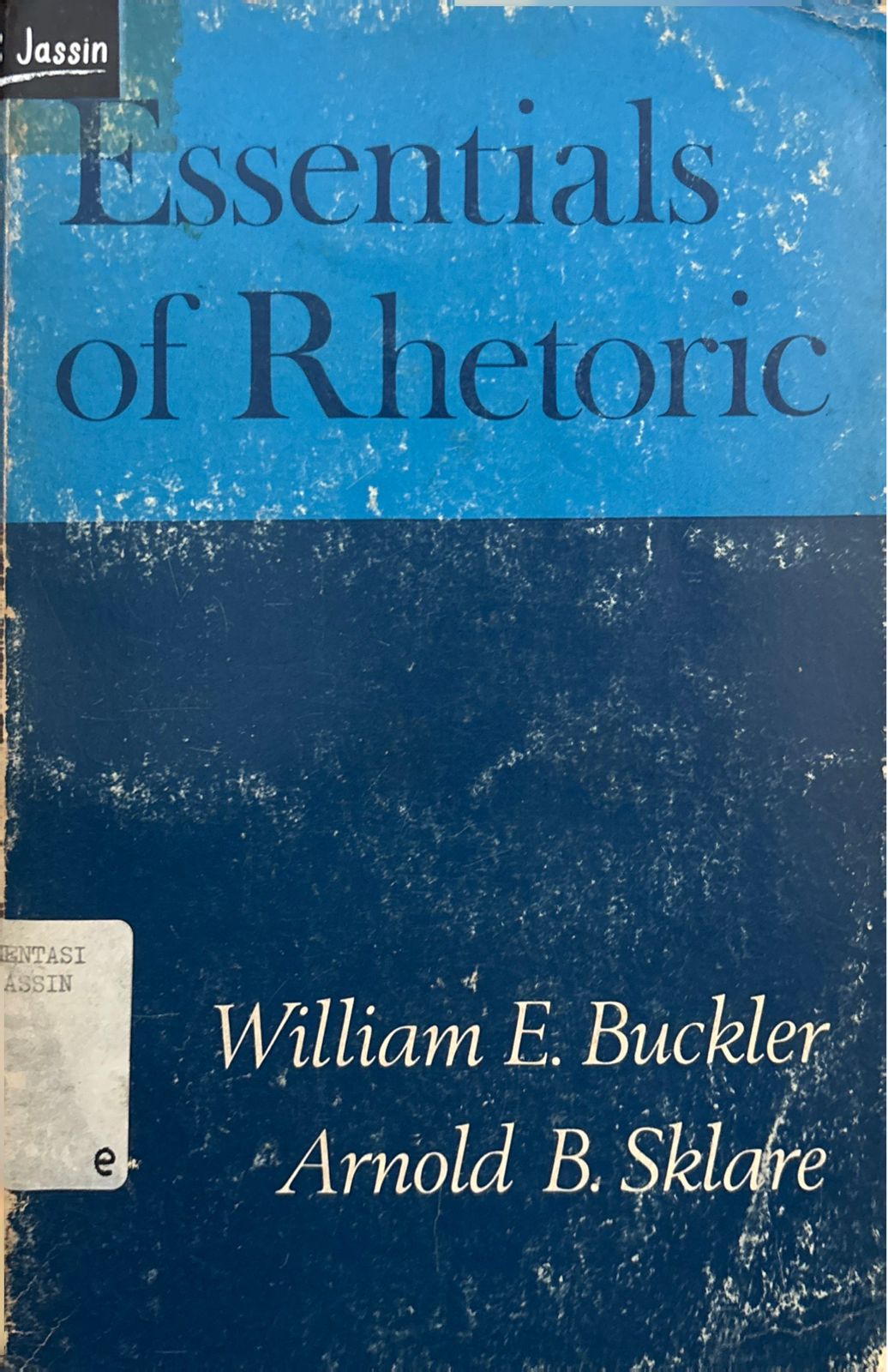 Essentials of Rhetoric