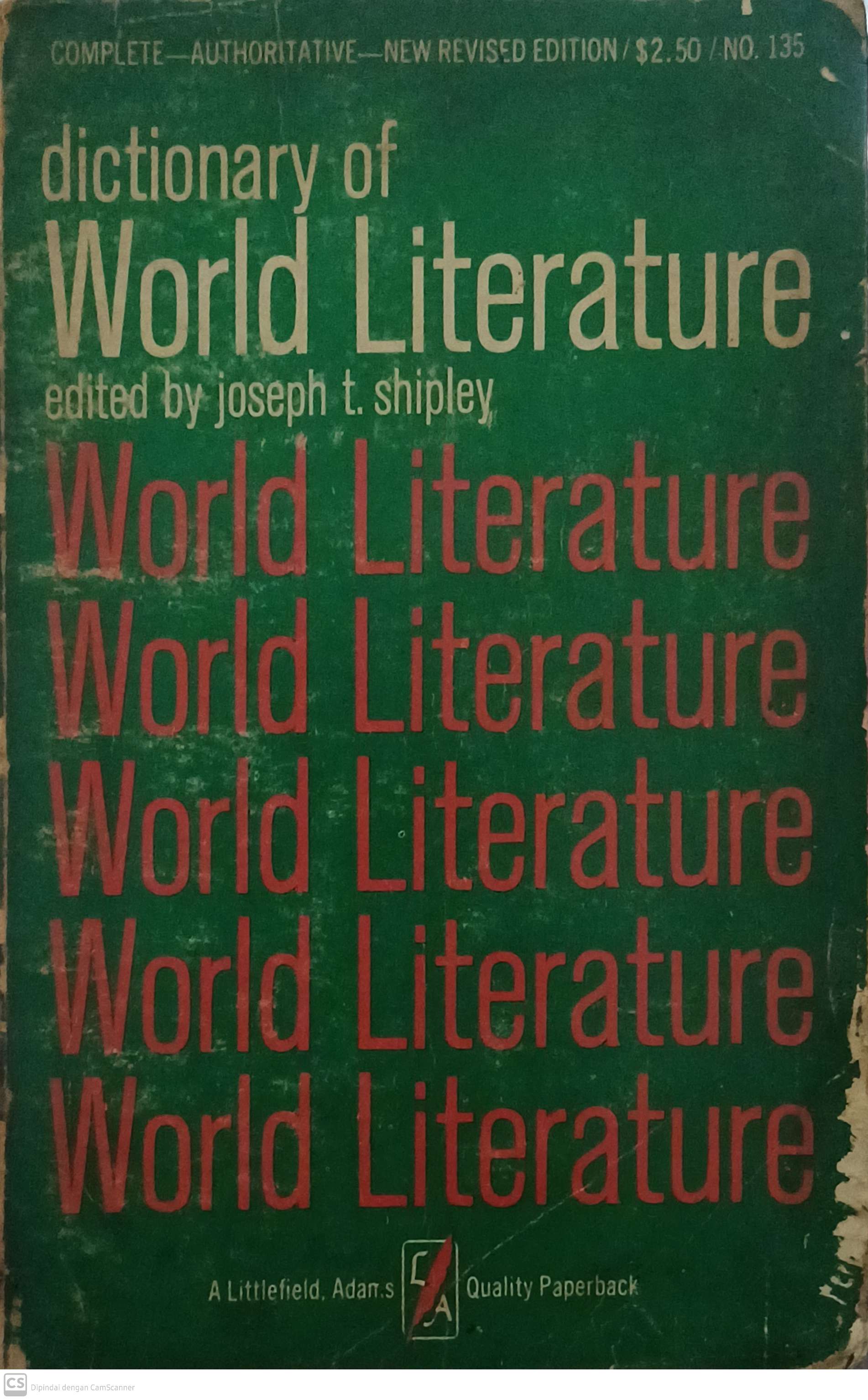 Dictionary of world literature