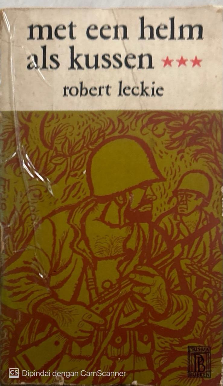 Met Een Helm Als Kussen