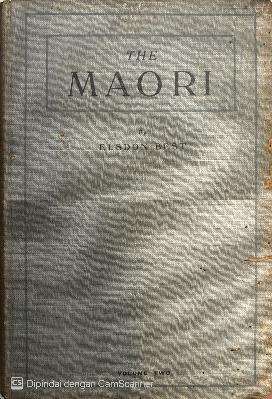 The Maori : Volume 2
