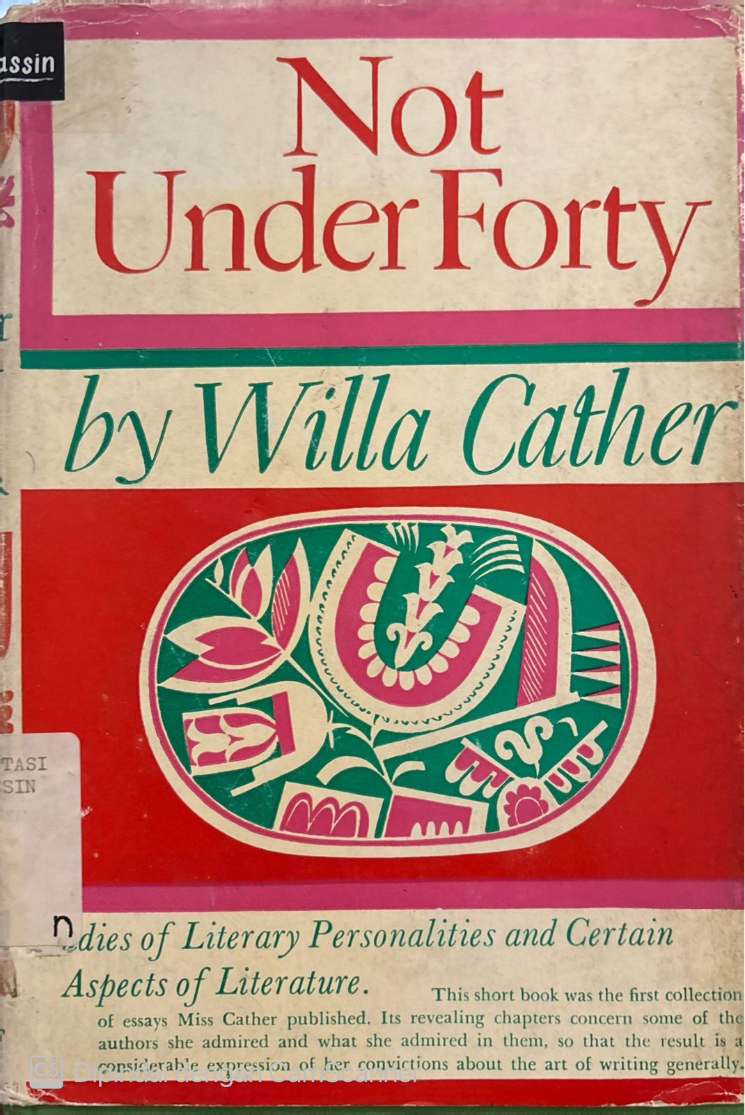 Not Under Forty