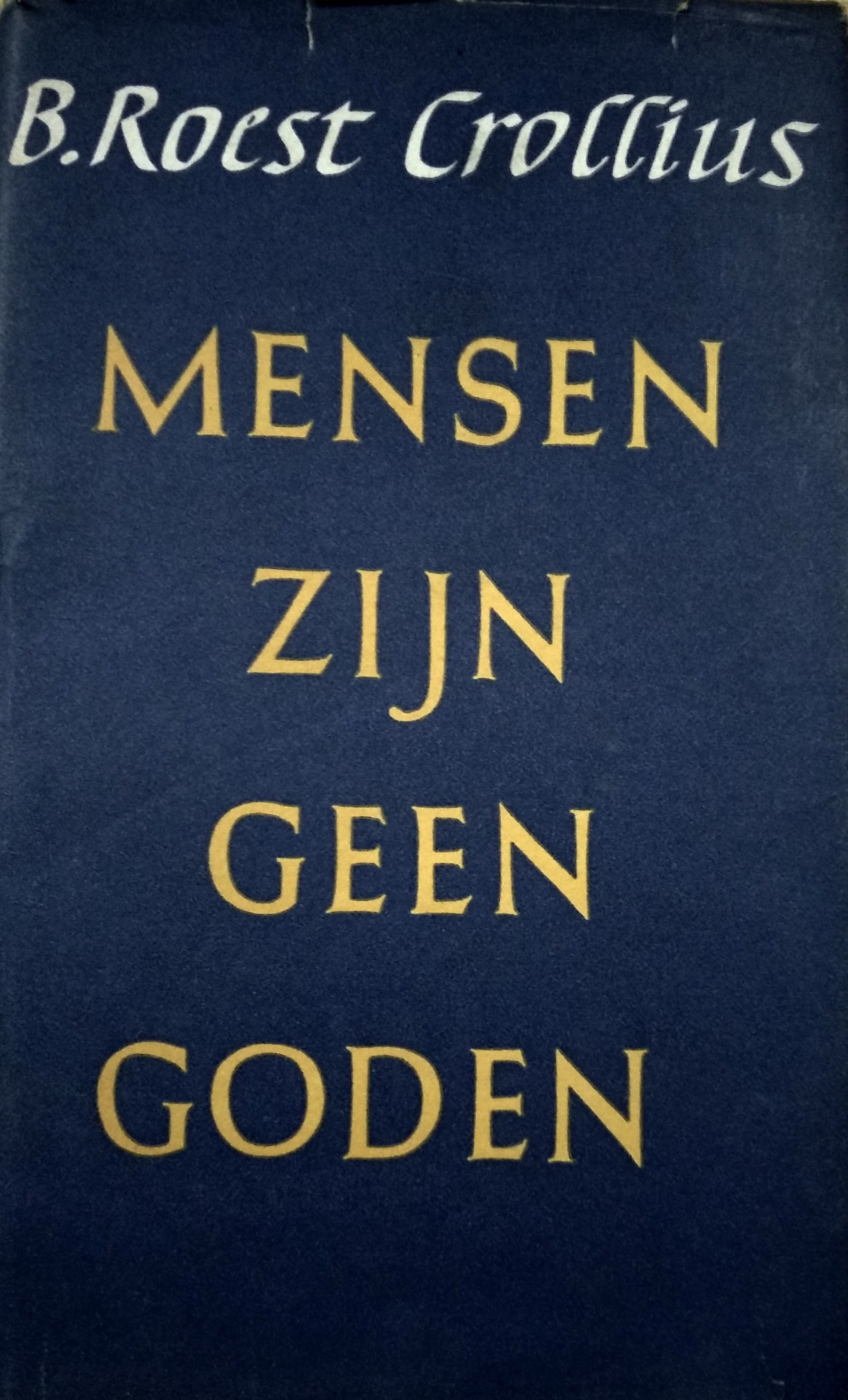 Mensen zijn geen goden