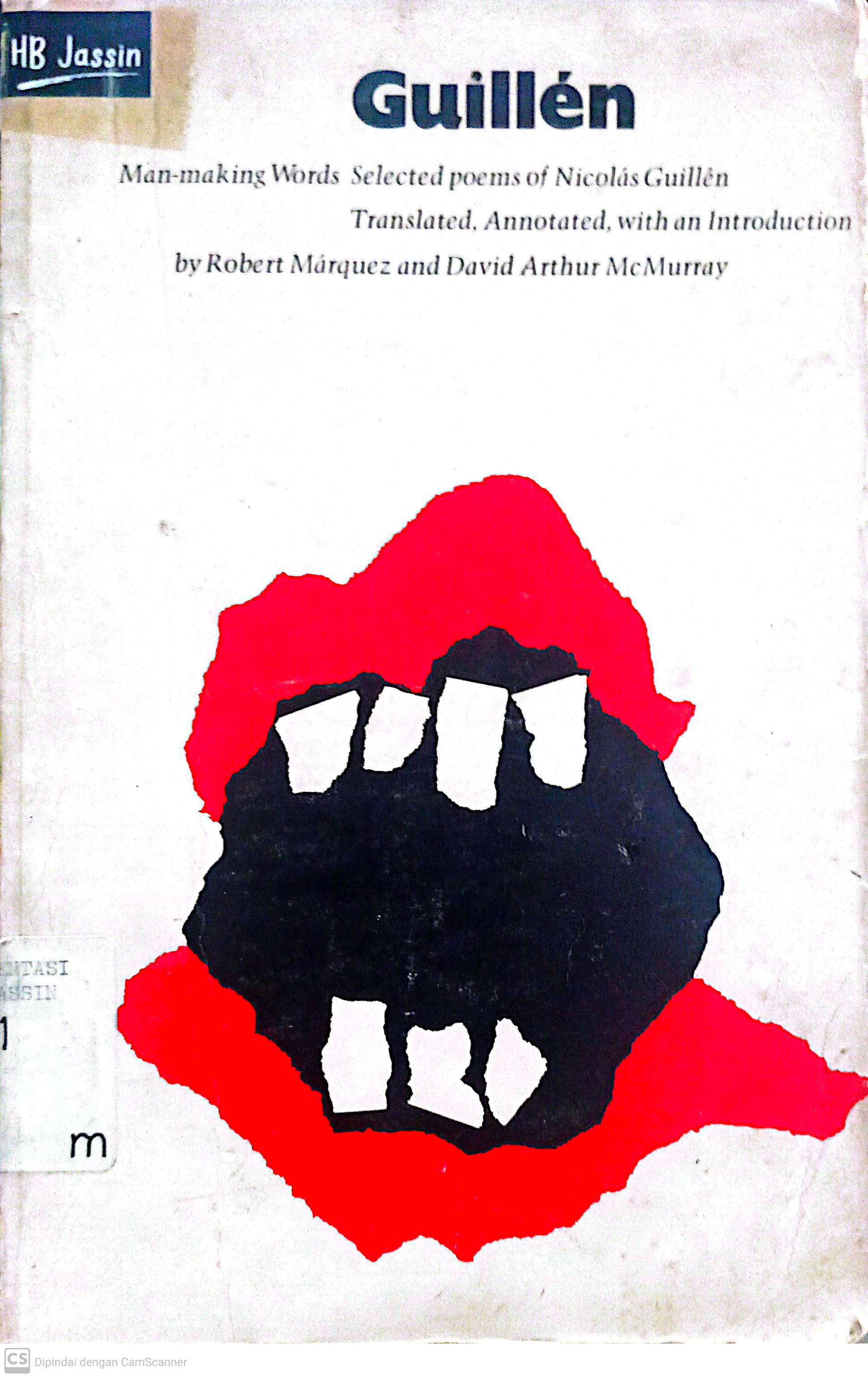 Man-making words : Selected poems of Nicolas Guilleb