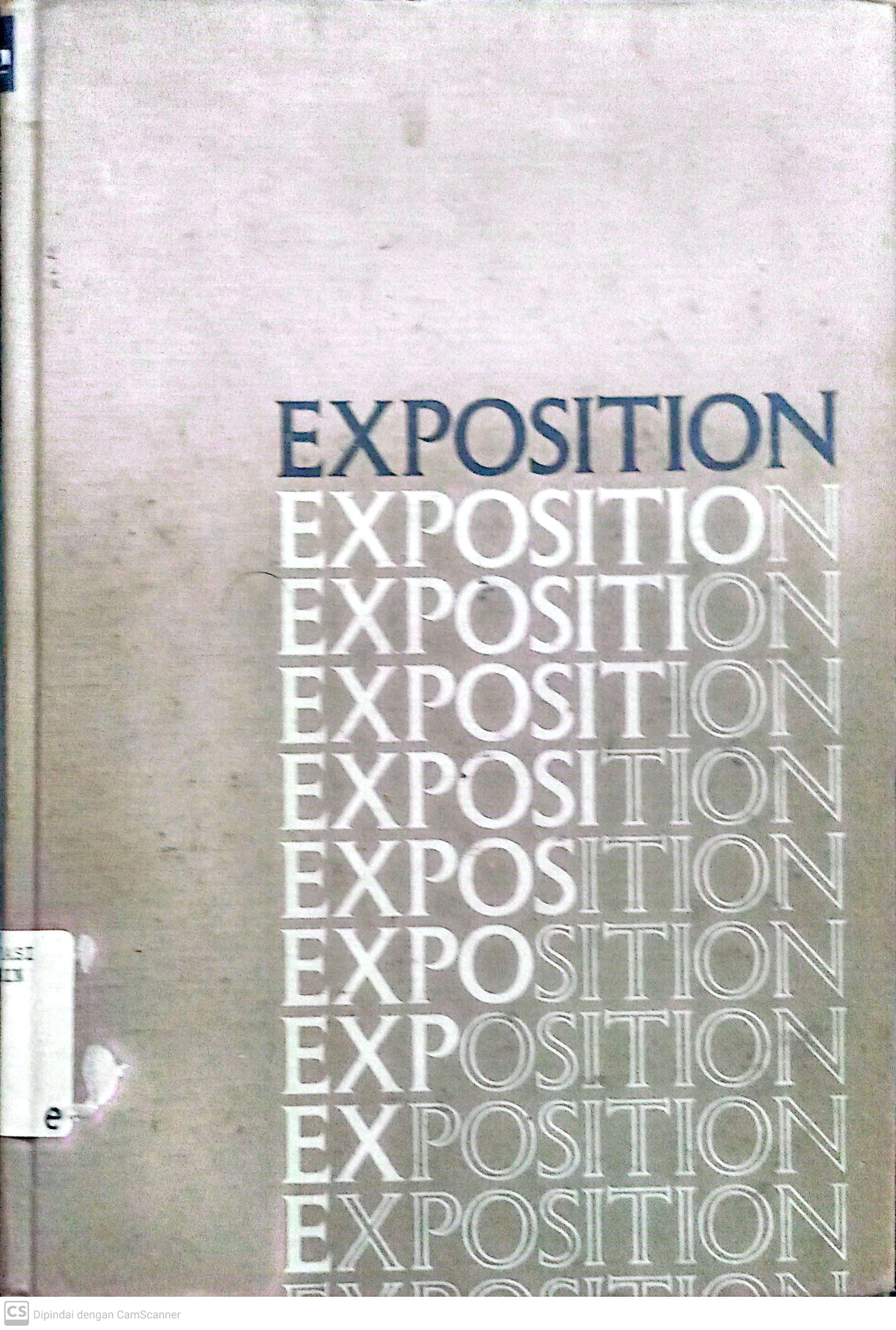 Exposition : a rhetoric and reader with literary emphasis
